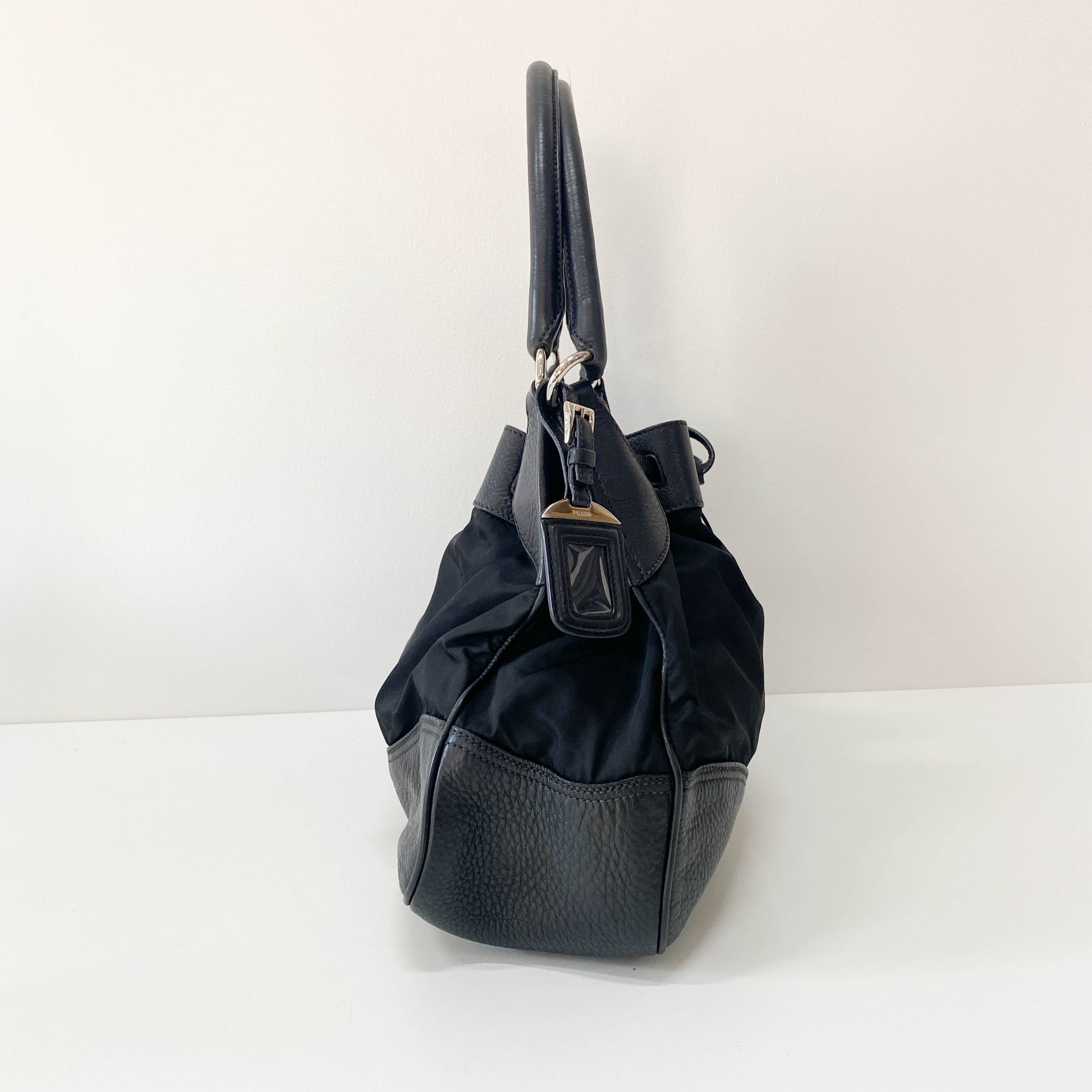 Nylon and Tassel Bag