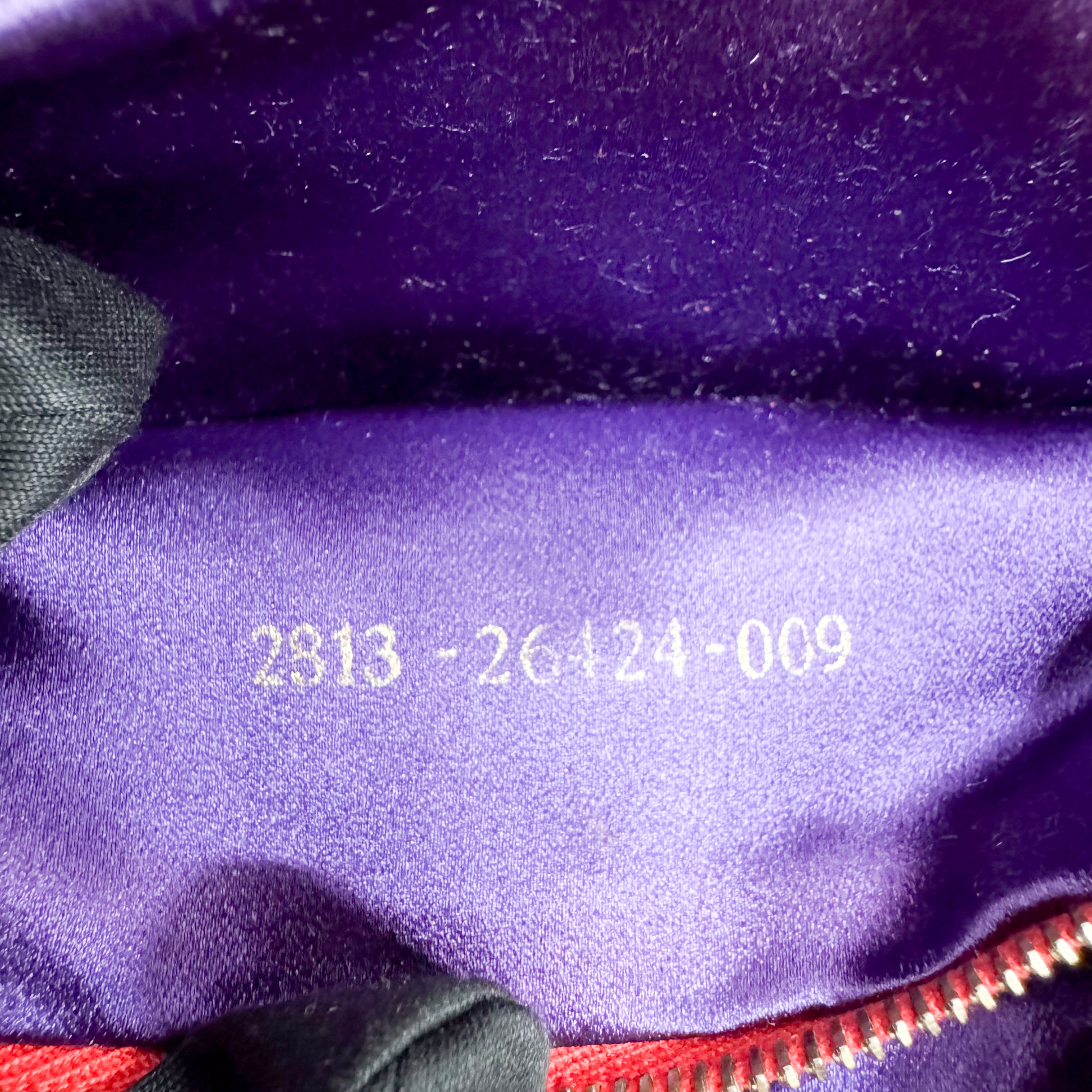 Baguette Red Suede Shoulder Bag