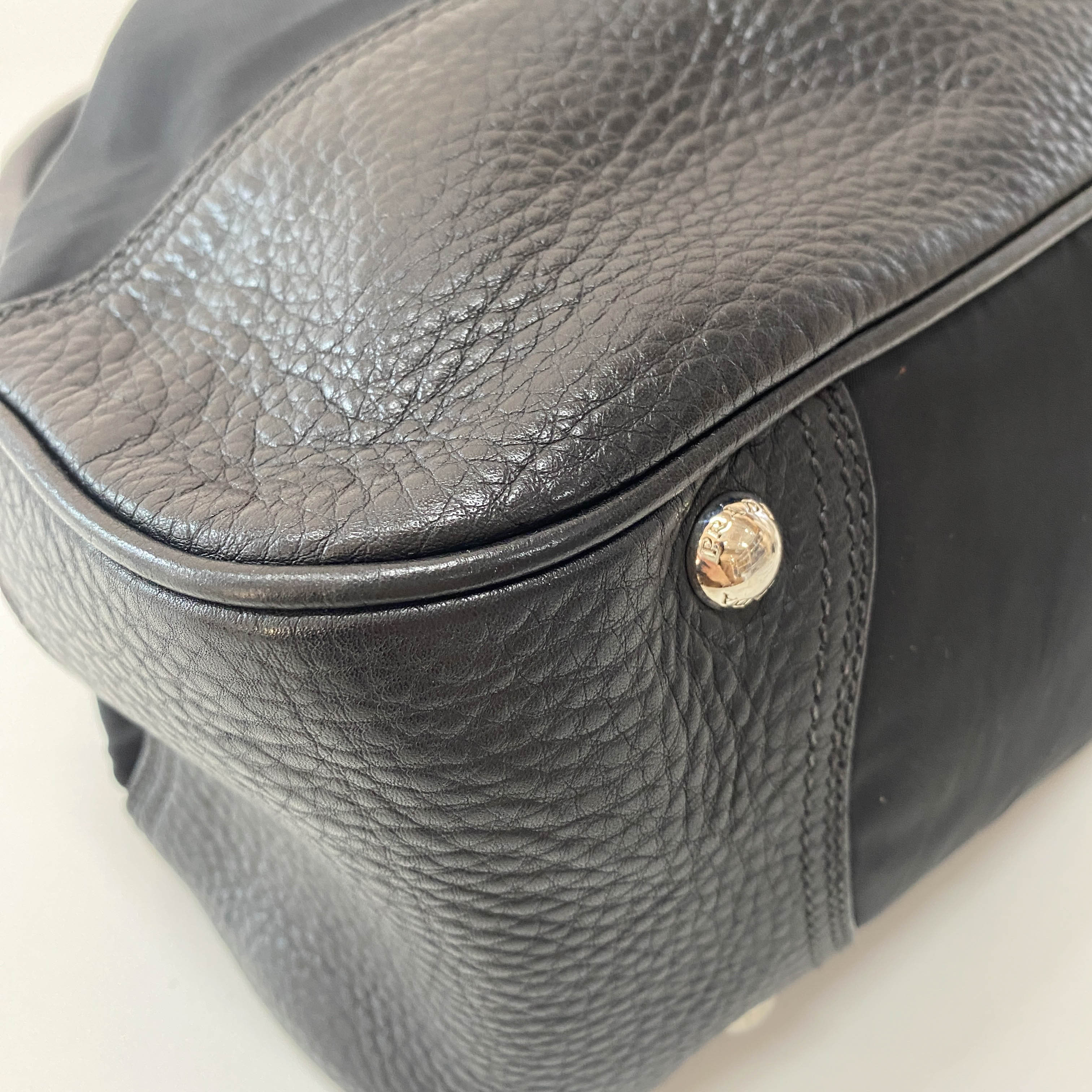 Nylon and Tassel Bag