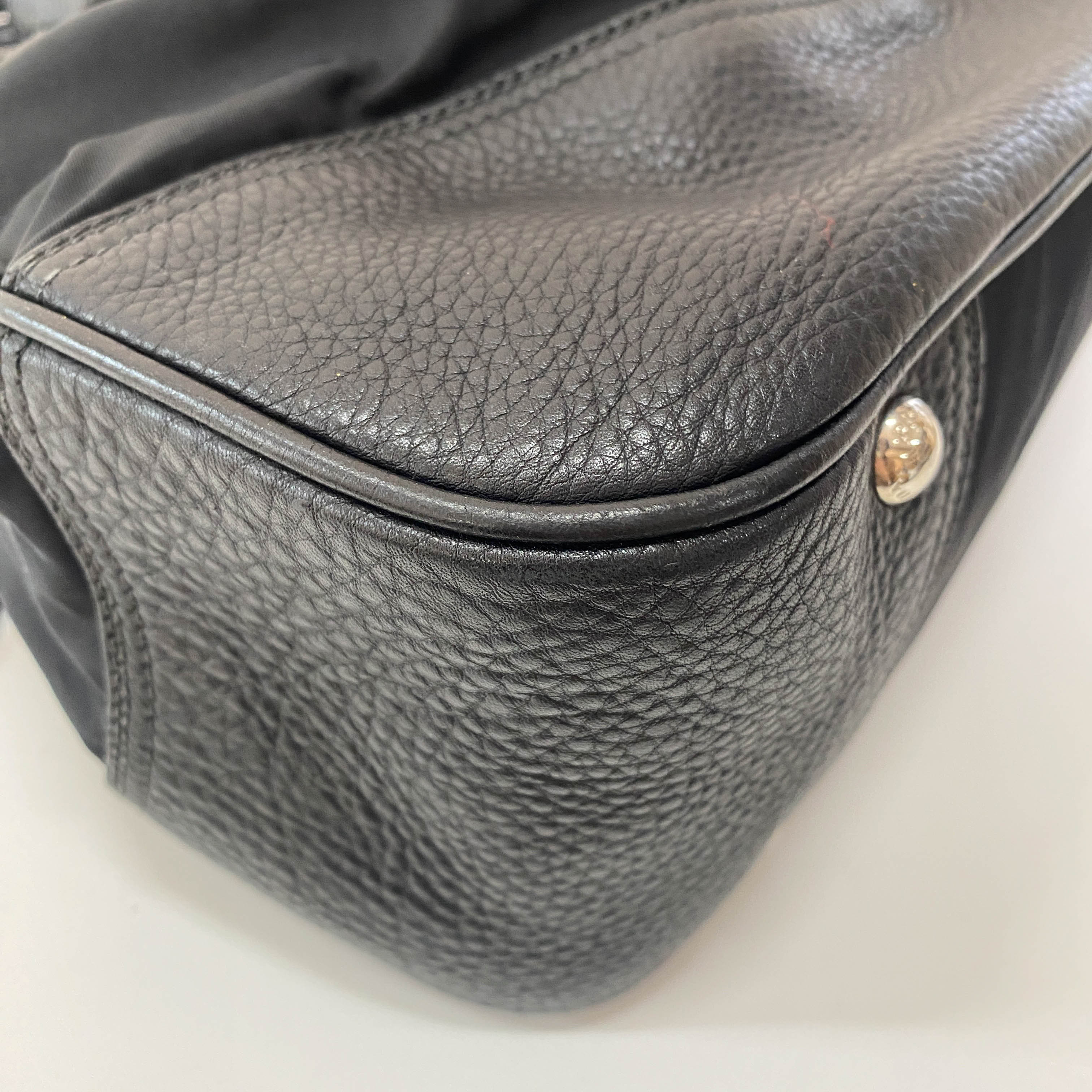 Nylon and Tassel Bag