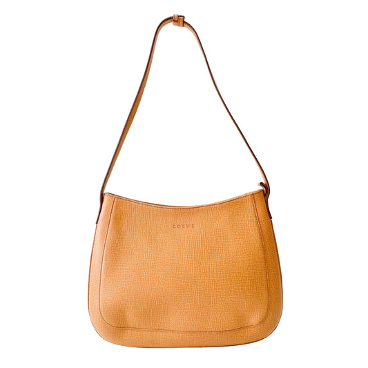 Brown Leather Shoulder Bag