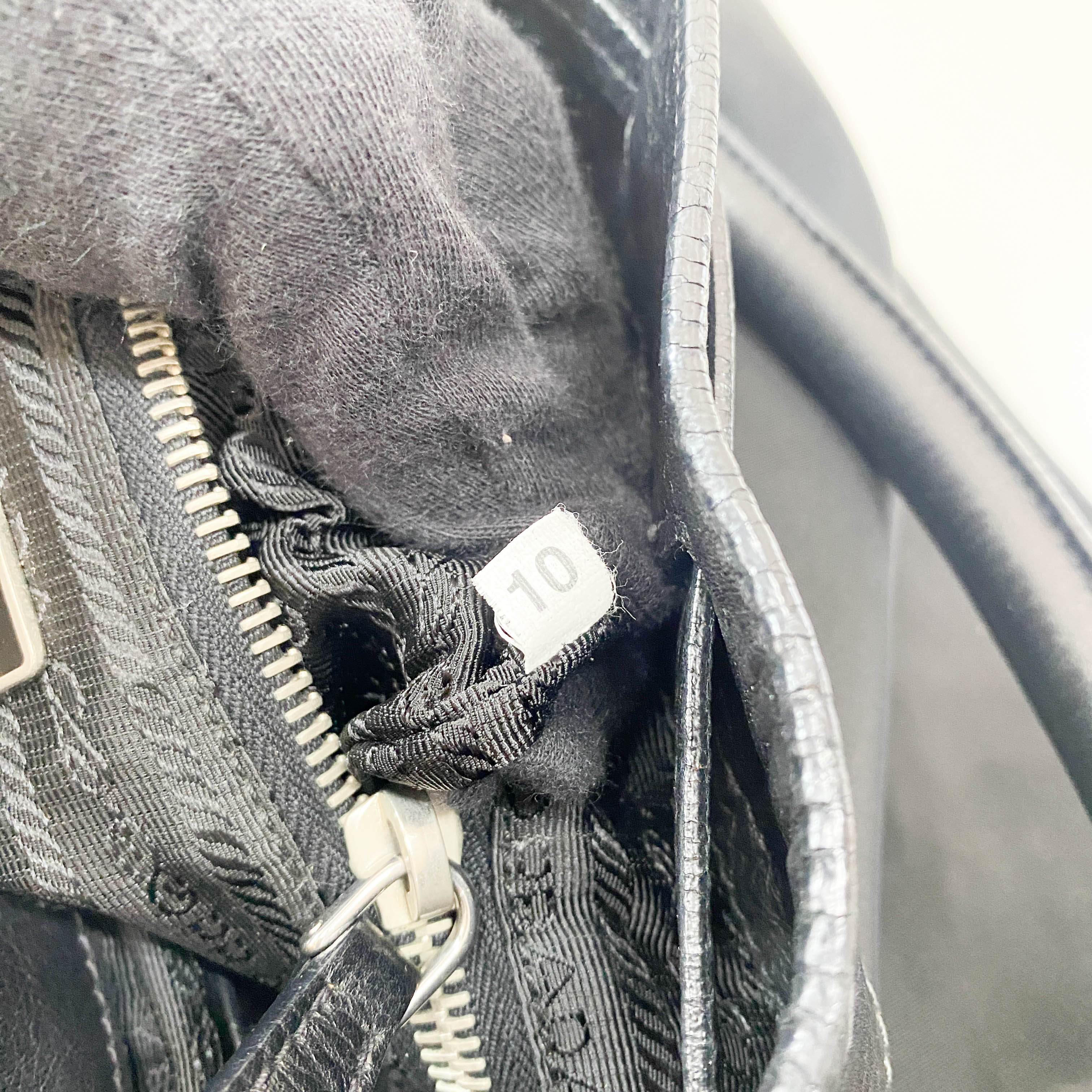 Nylon and Tassel Bag