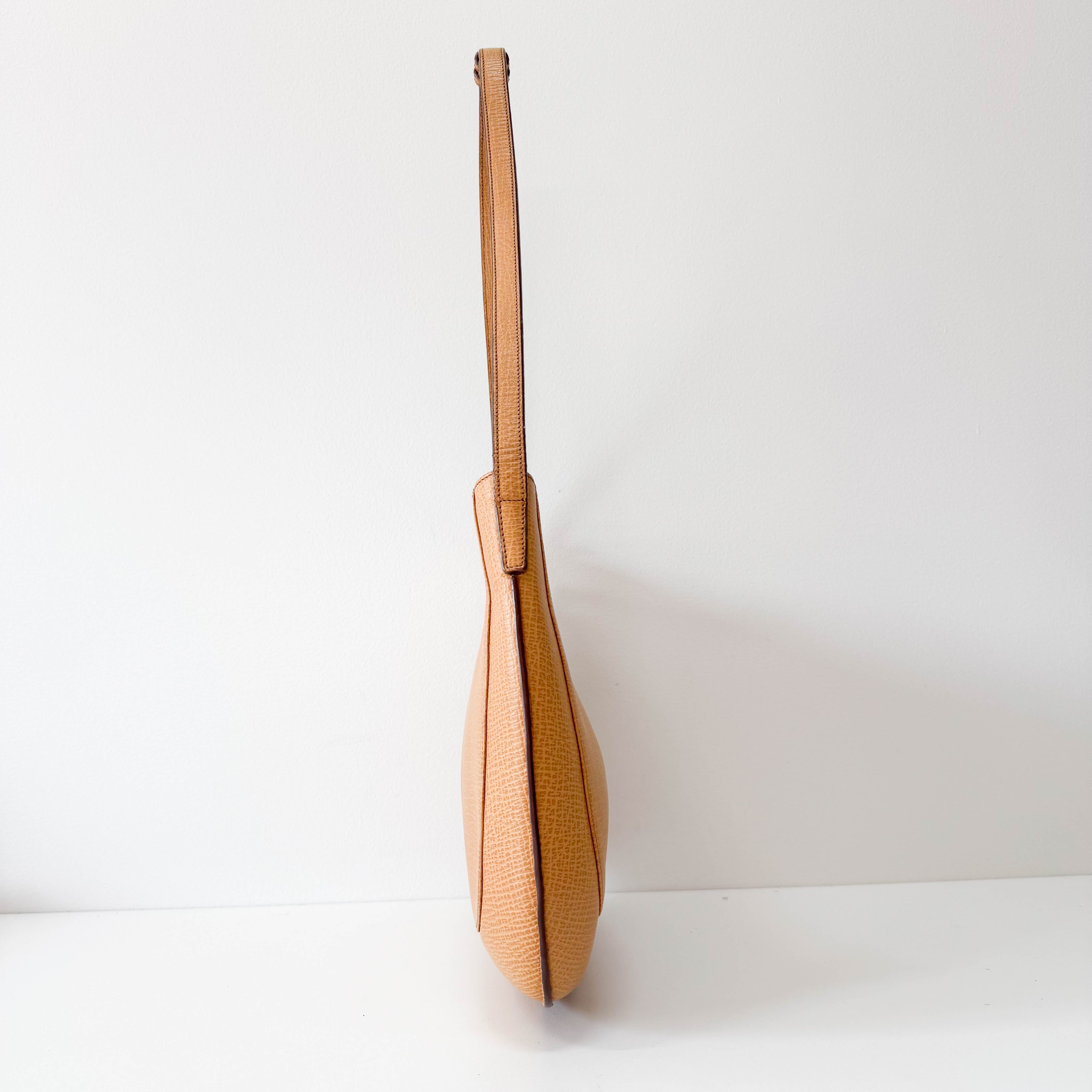 Brown Leather Shoulder Bag