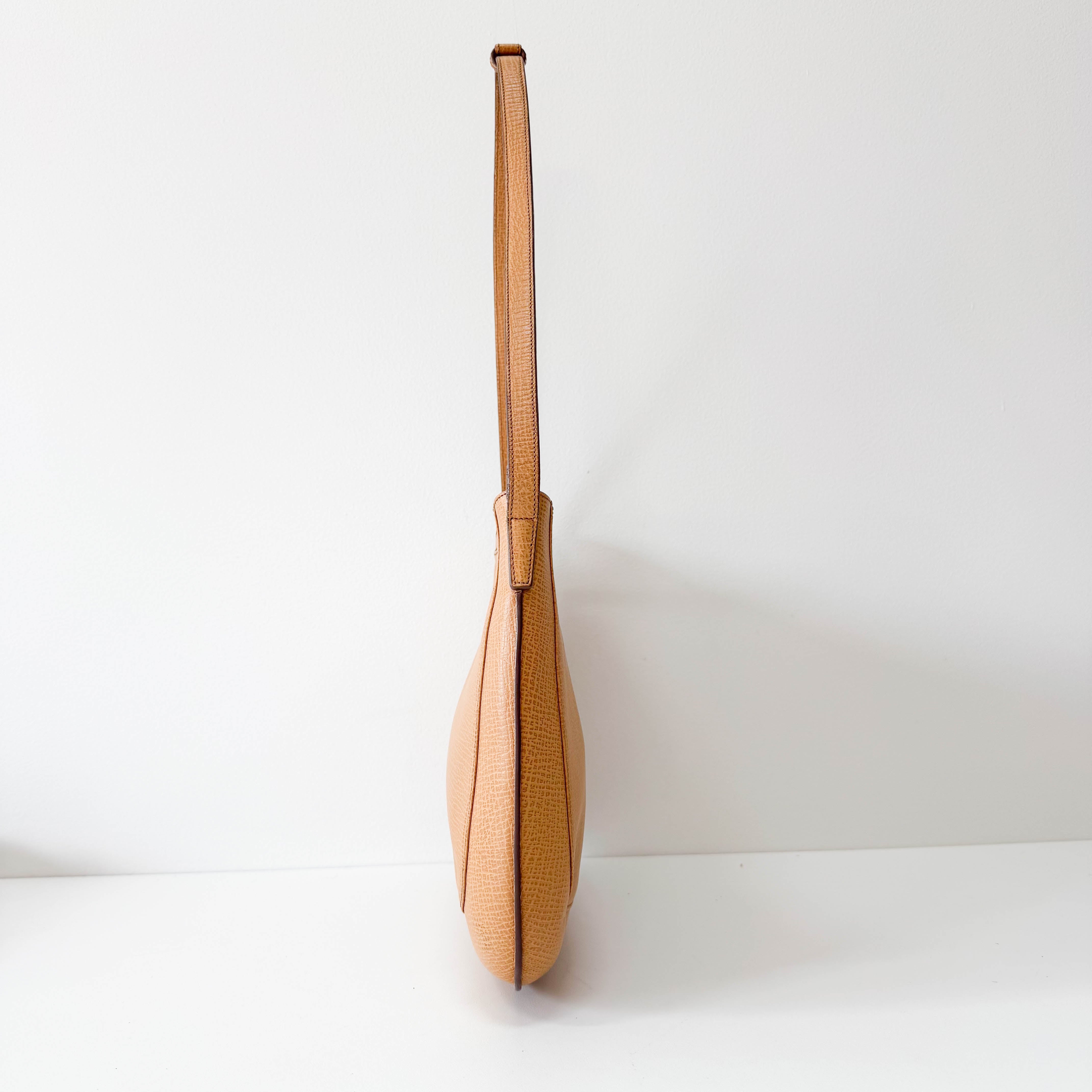 Brown Leather Shoulder Bag