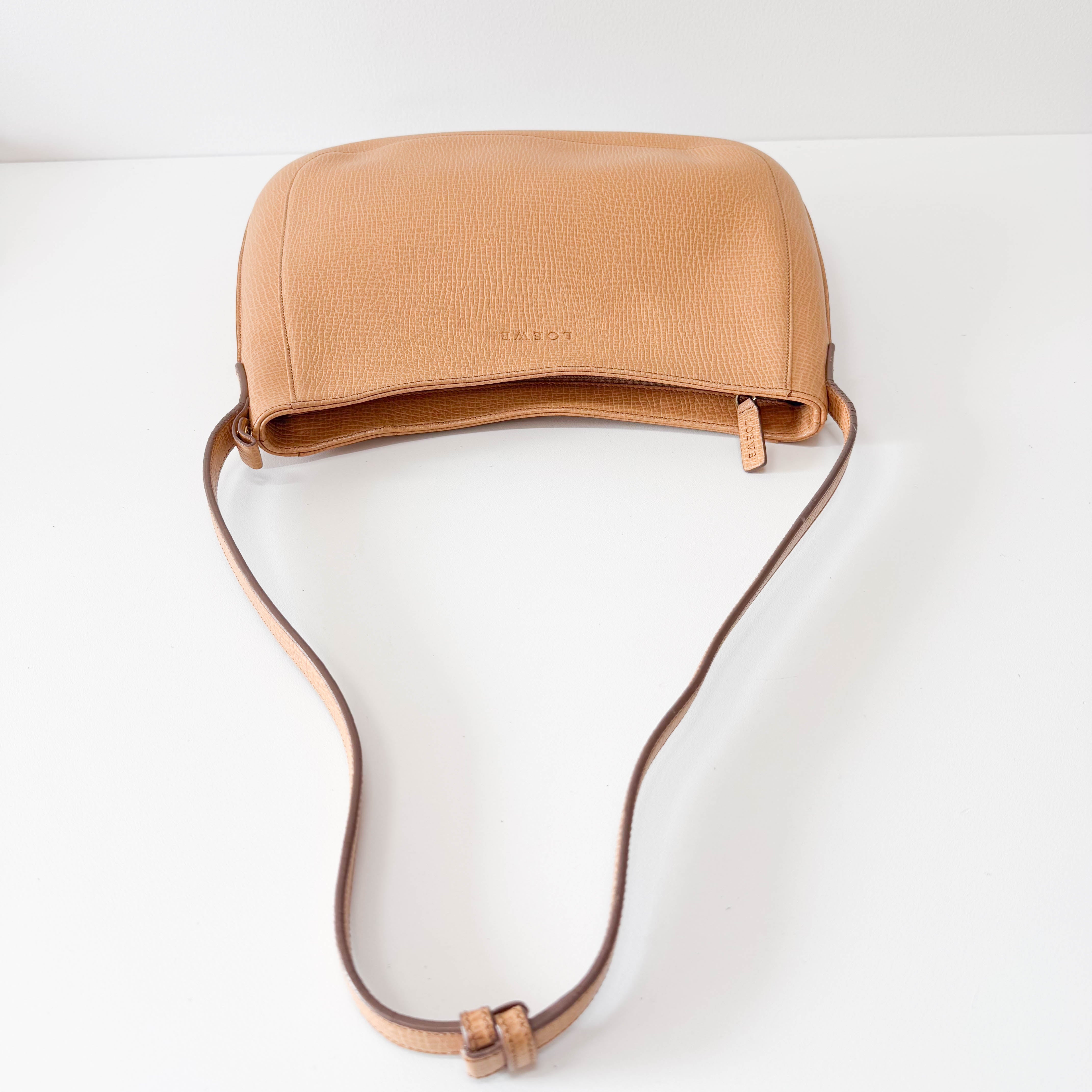 Brown Leather Shoulder Bag