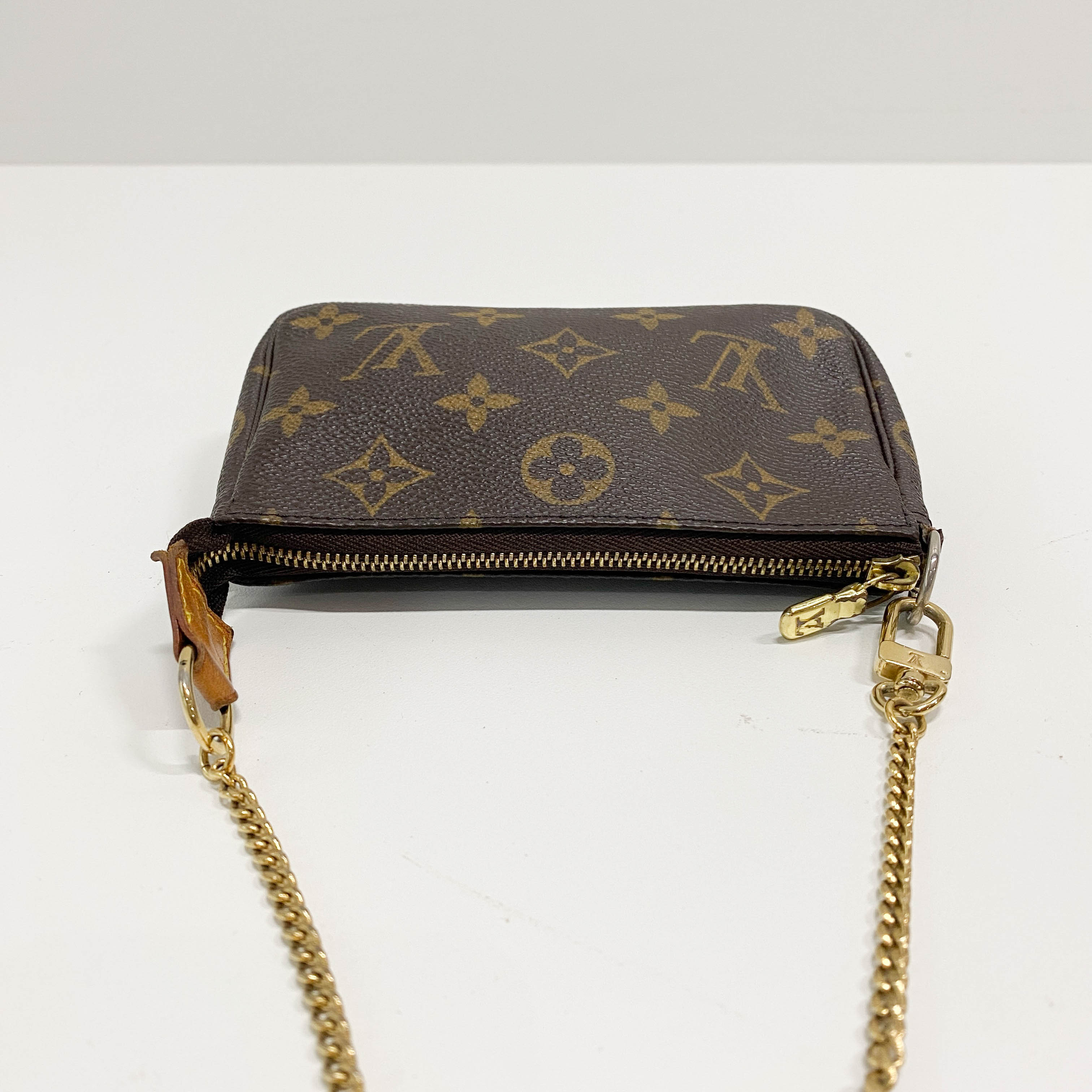 Mini Pochette Accessoires Monogram Canvas Chain Bag