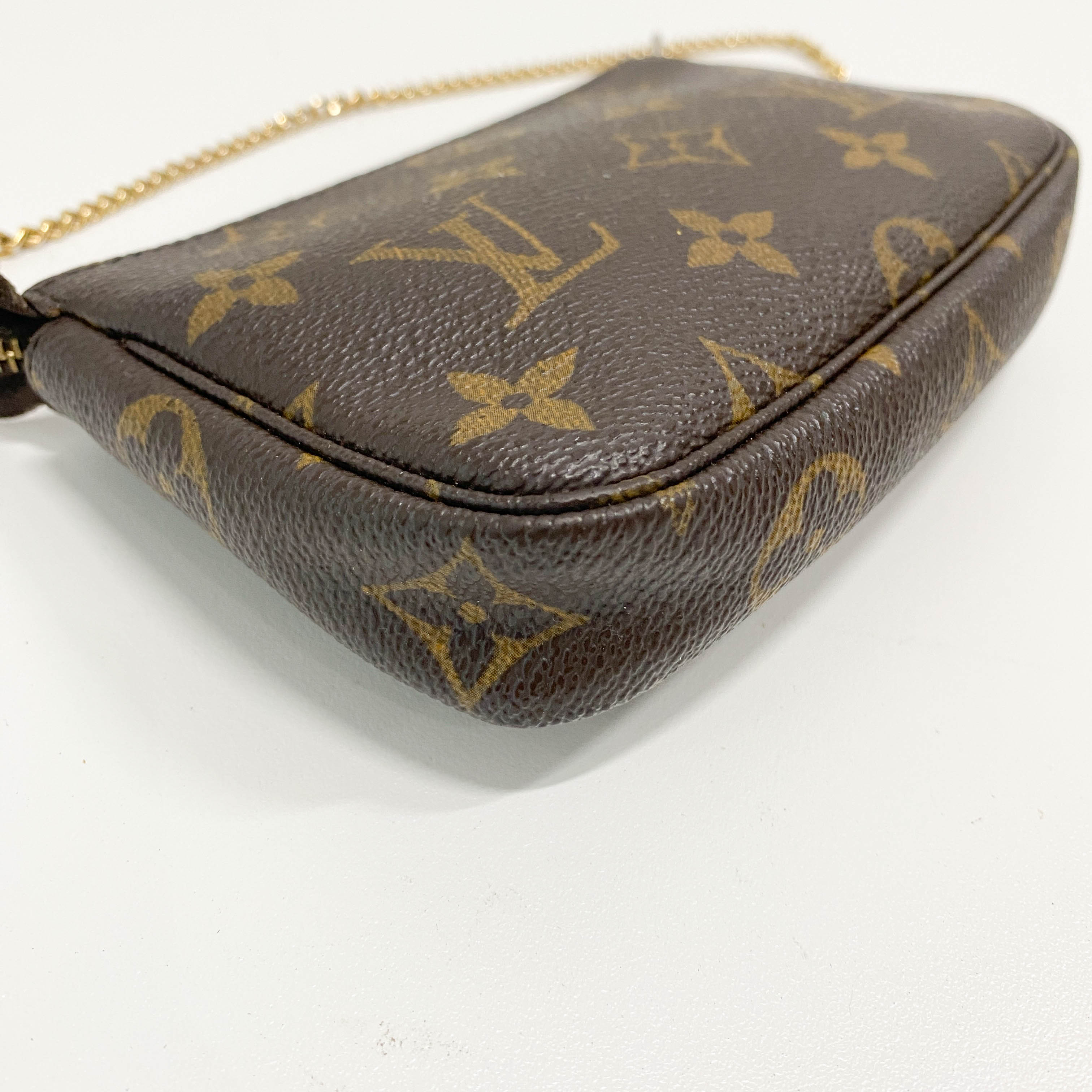 Mini Pochette Accessoires Monogram Canvas Chain Bag