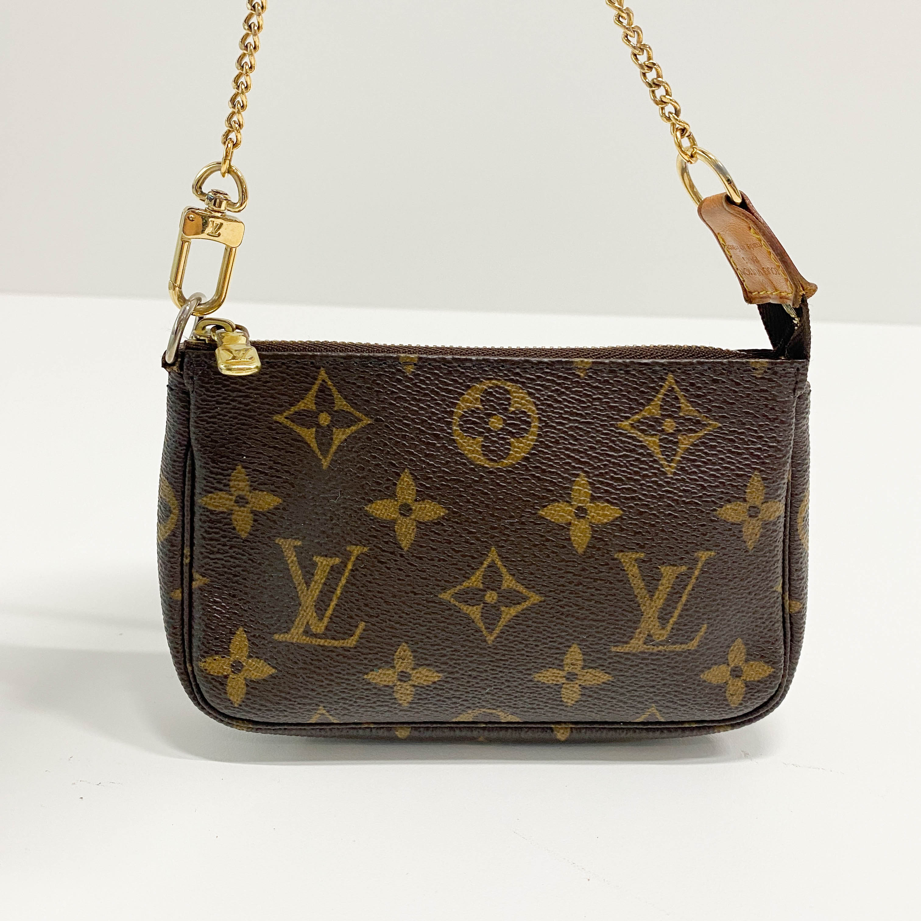 Mini Pochette Accessoires Monogram Canvas Chain Bag