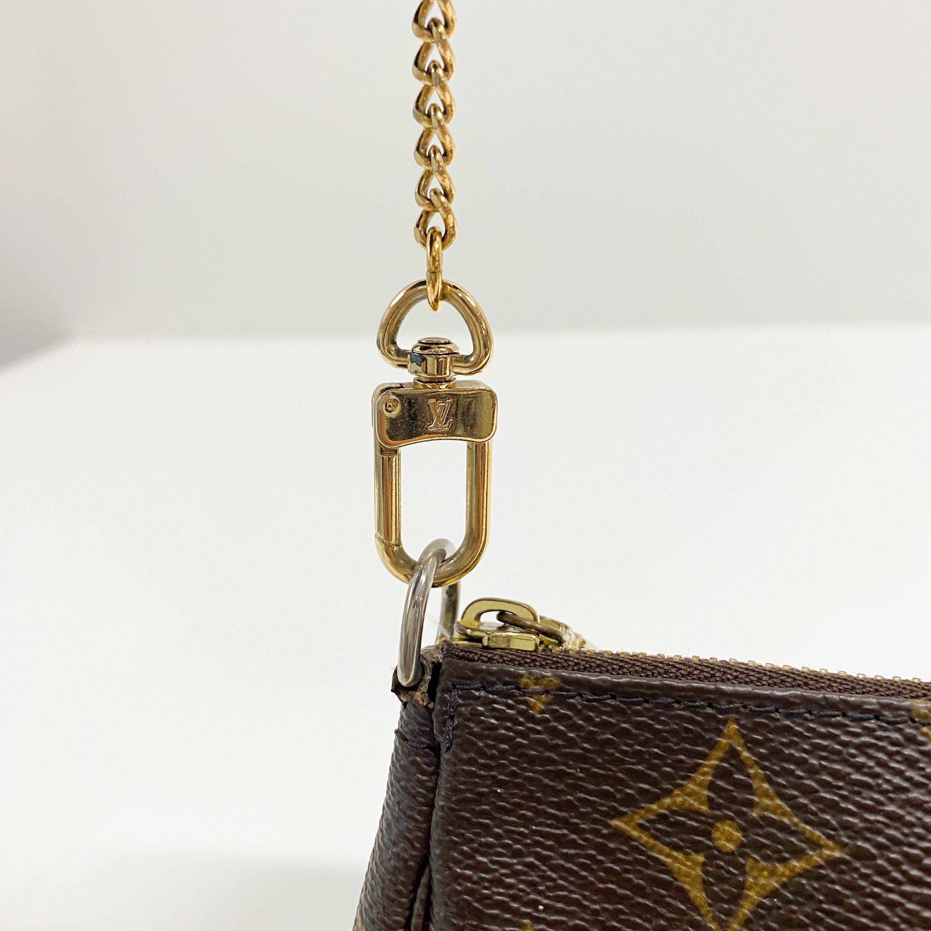 Mini Pochette Accessoires Monogram Canvas Chain Bag