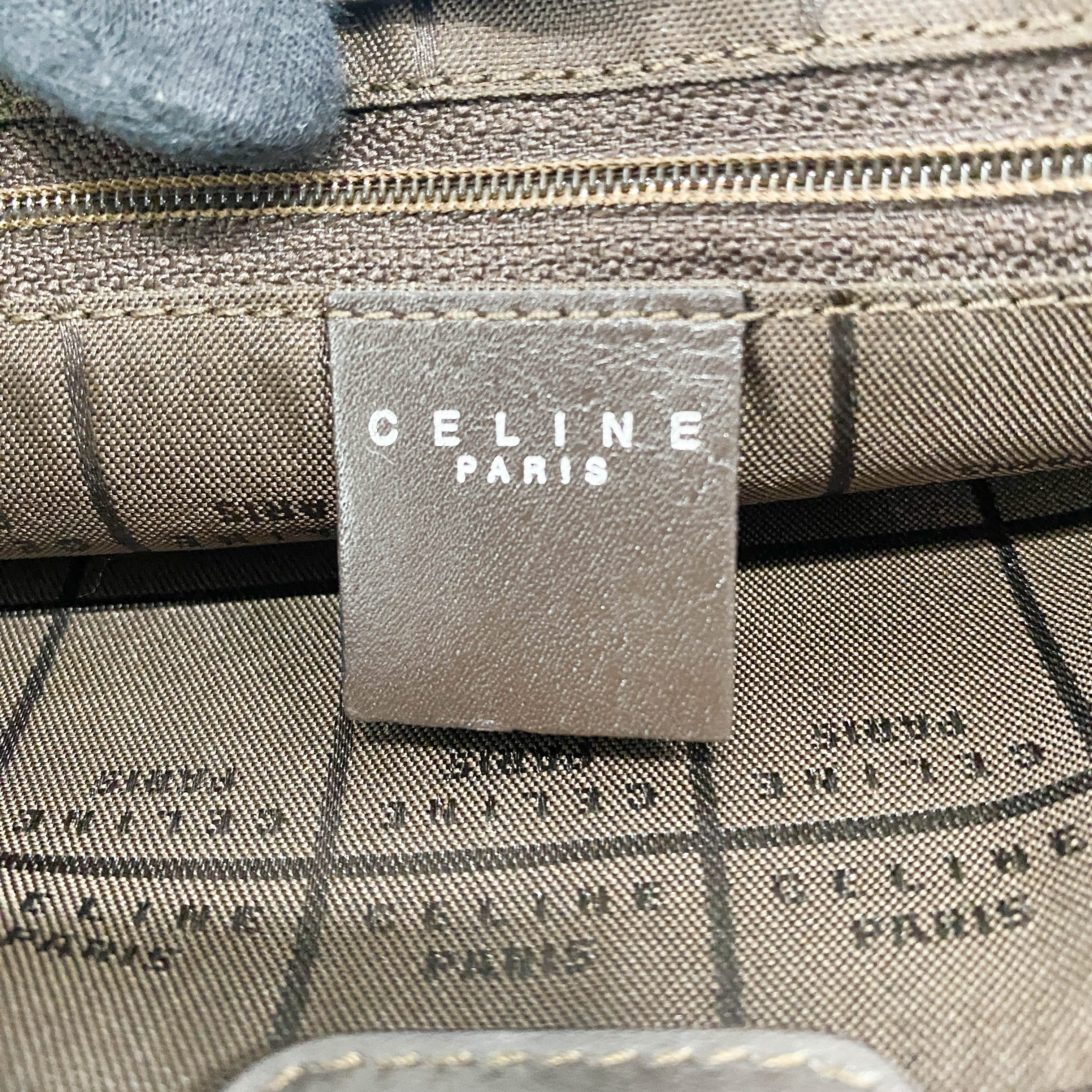 C Macadam Yellow Pony Hair Shoulder Bag