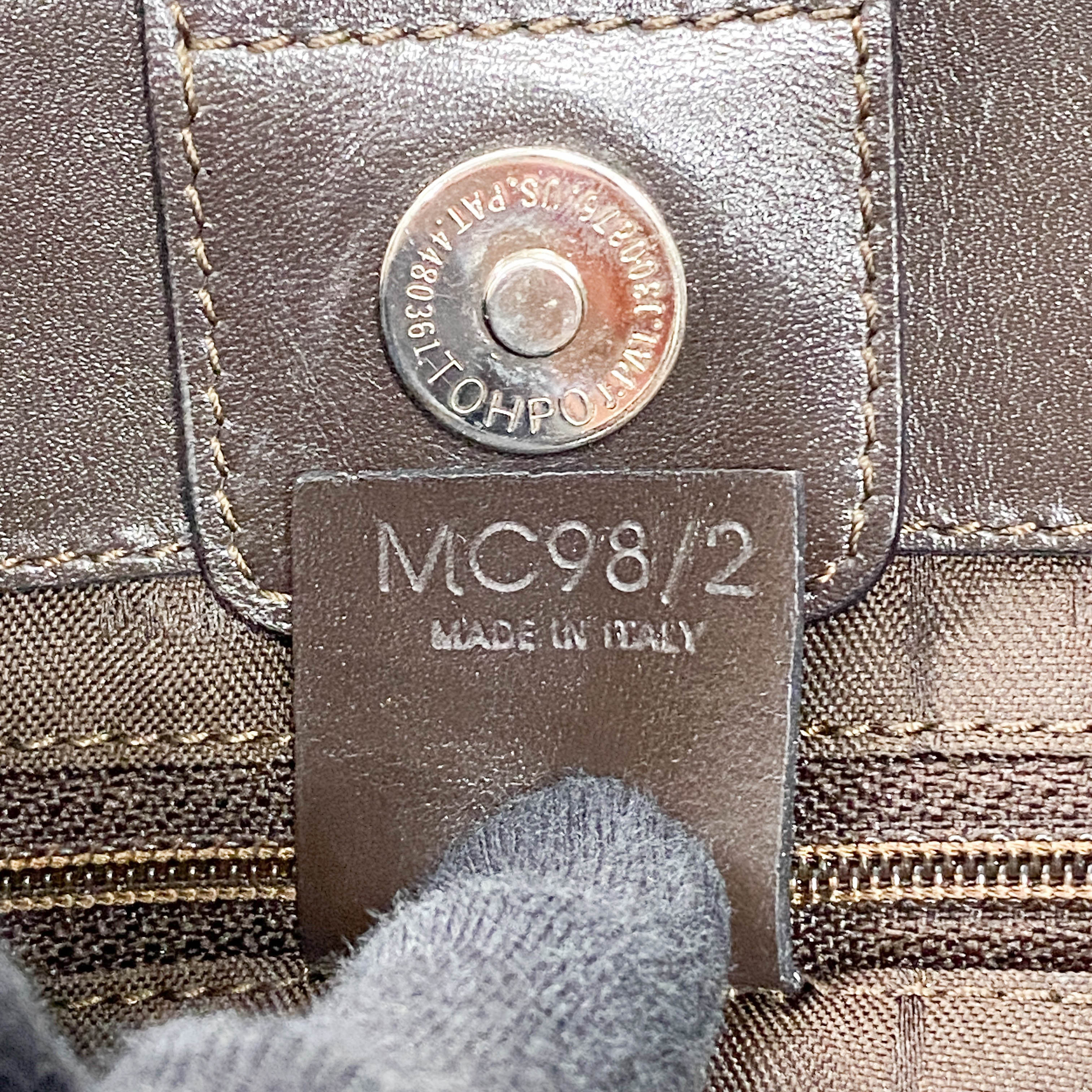 C Macadam Yellow Pony Hair Shoulder Bag