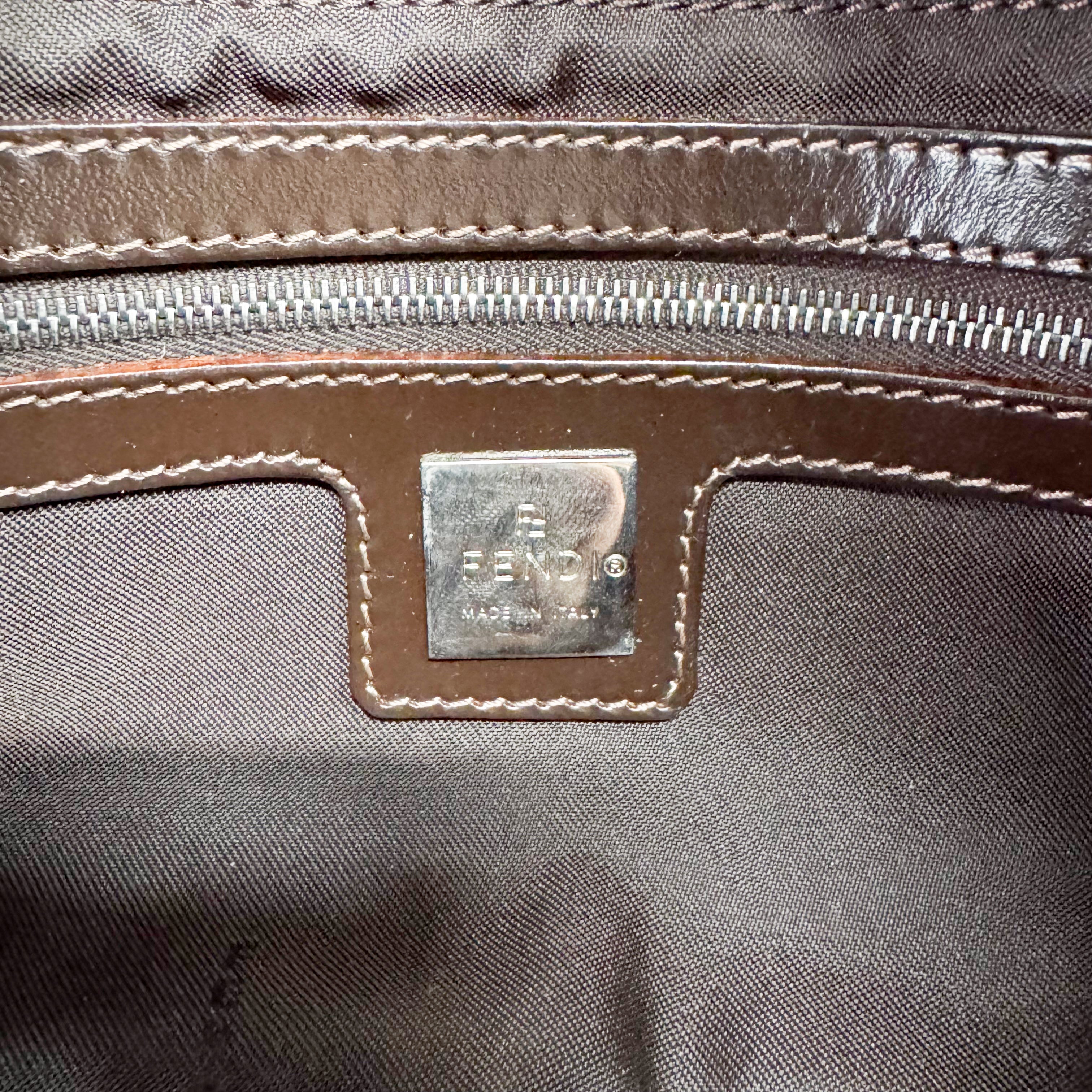 Baguette Blue Denim Shoulder Bag