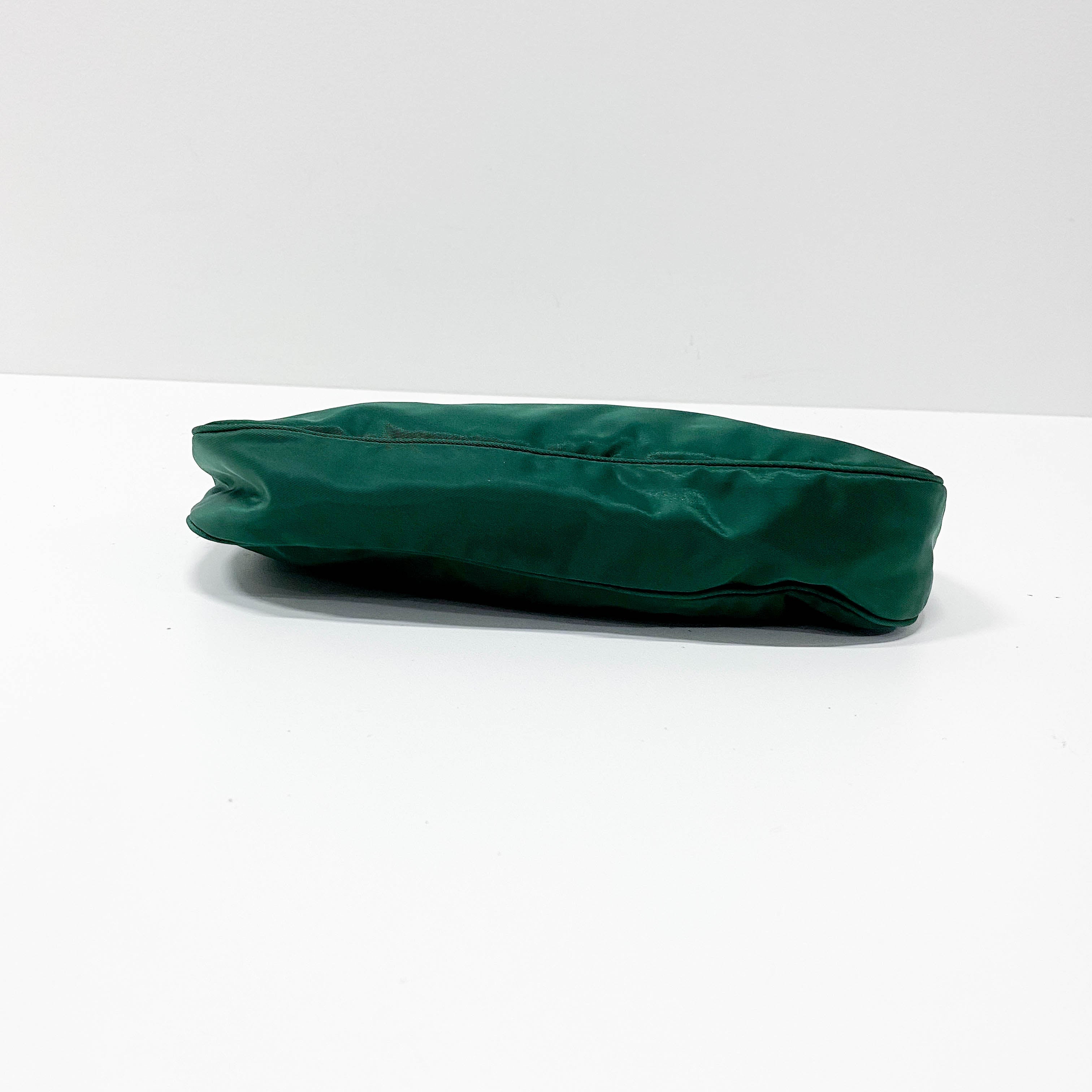 Green Nylon Shoulder Bag