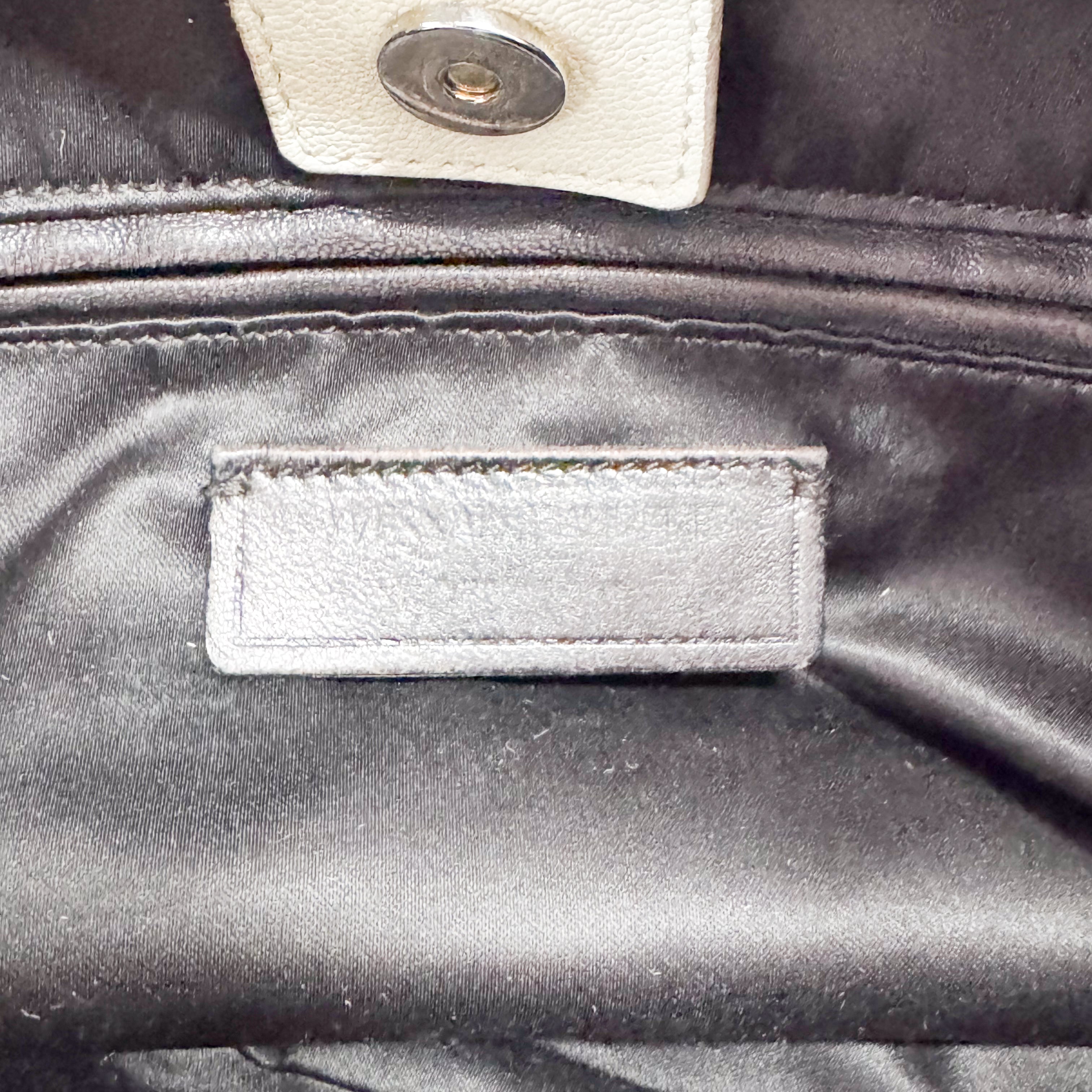 Saint-Tropez Cream Suede Shoulder Bag