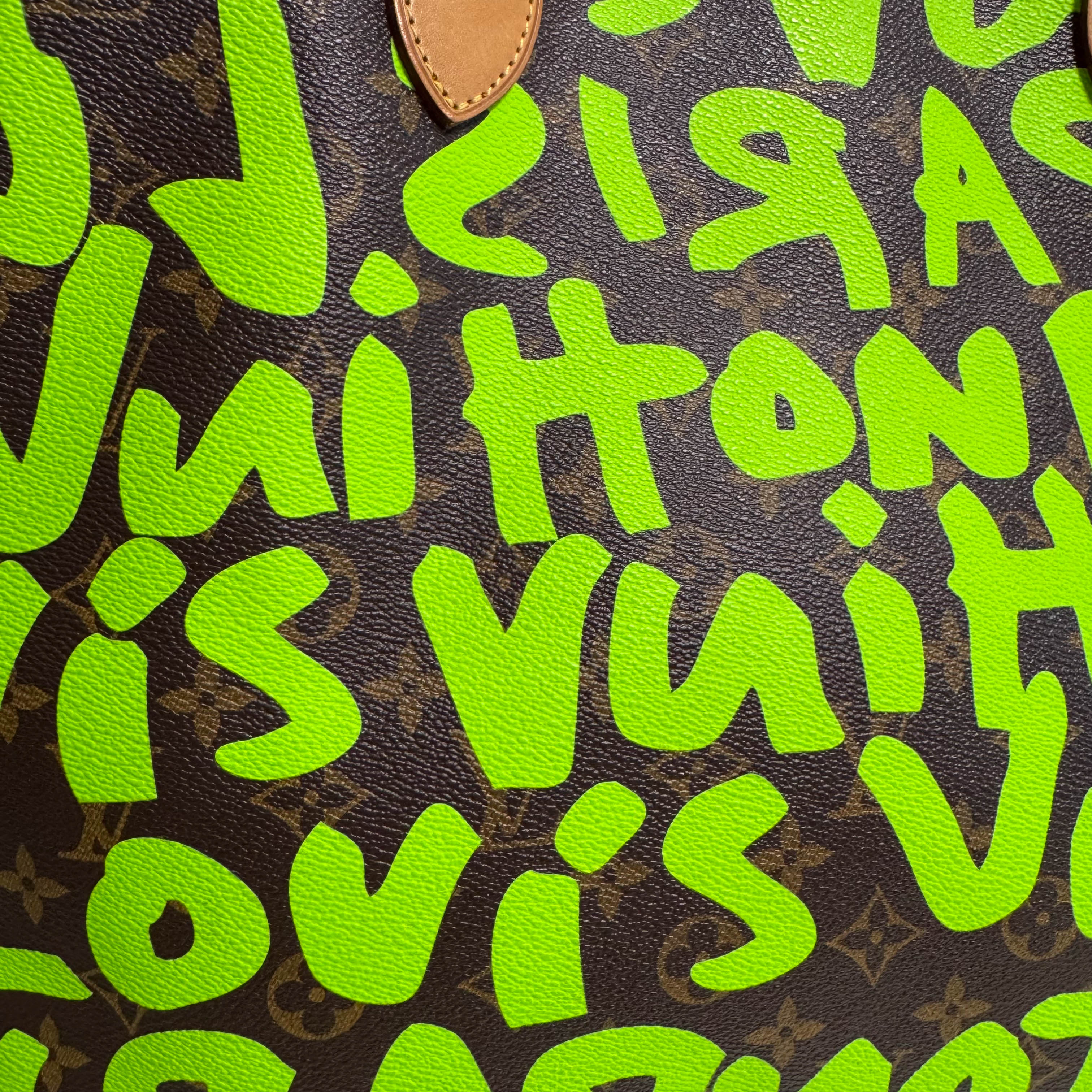 Louis Vuitton x Stephen Sprouse Monogram Graffiti Neverfull GM Green