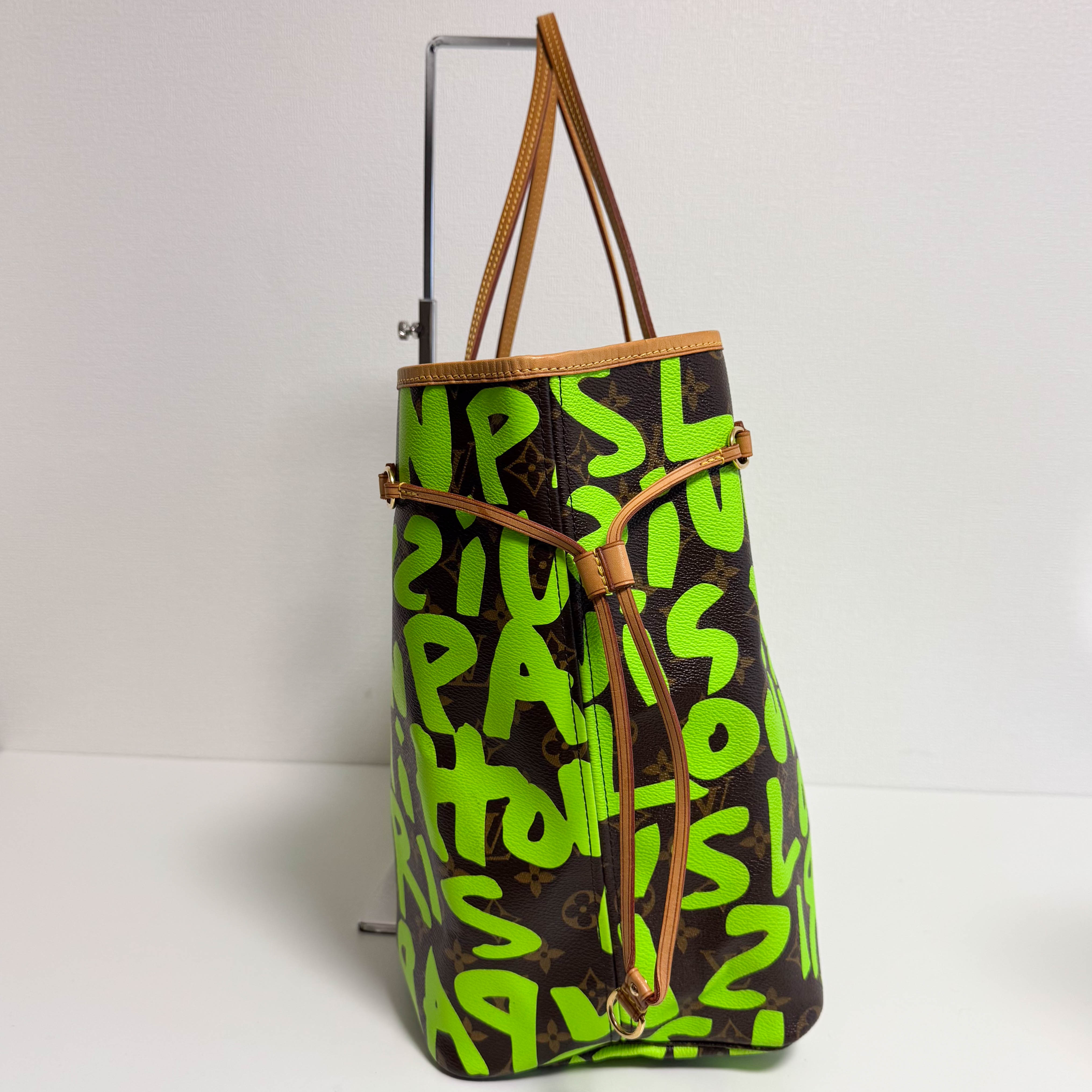 Louis Vuitton x Stephen Sprouse Monogram Graffiti Neverfull GM Green