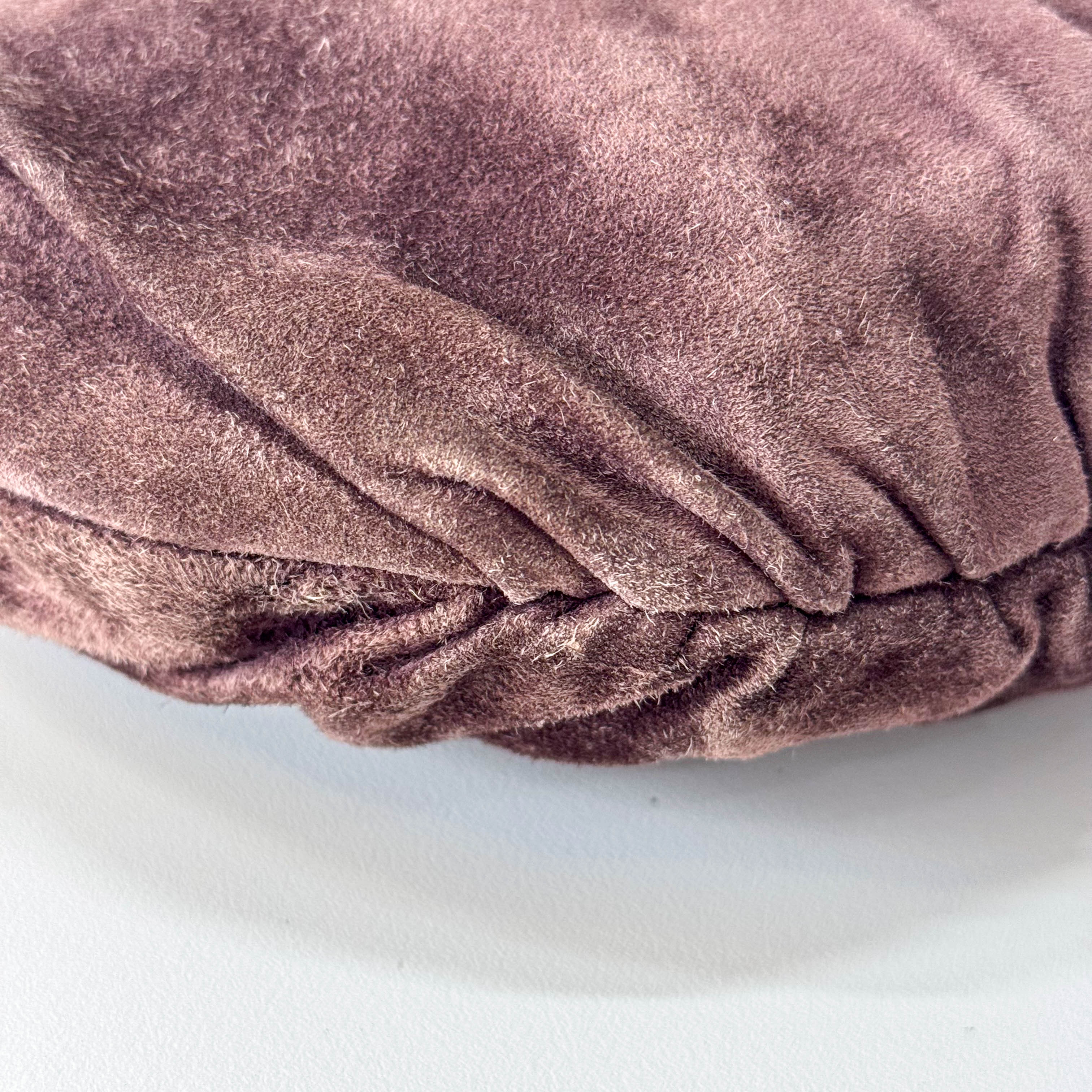 Hysteria Brown Suede Shoulder Bag