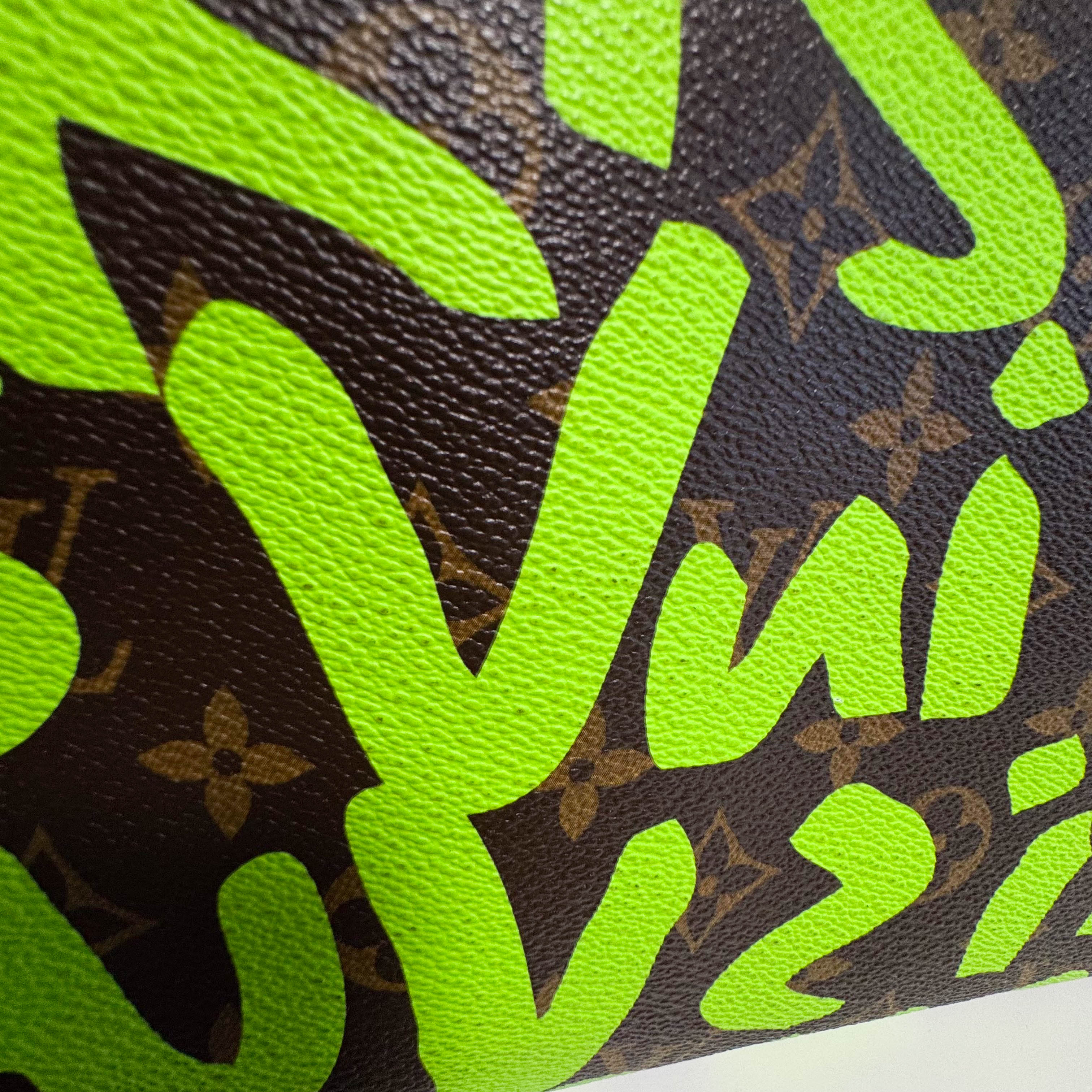 Louis Vuitton x Stephen Sprouse Monogram Graffiti Neverfull GM Green