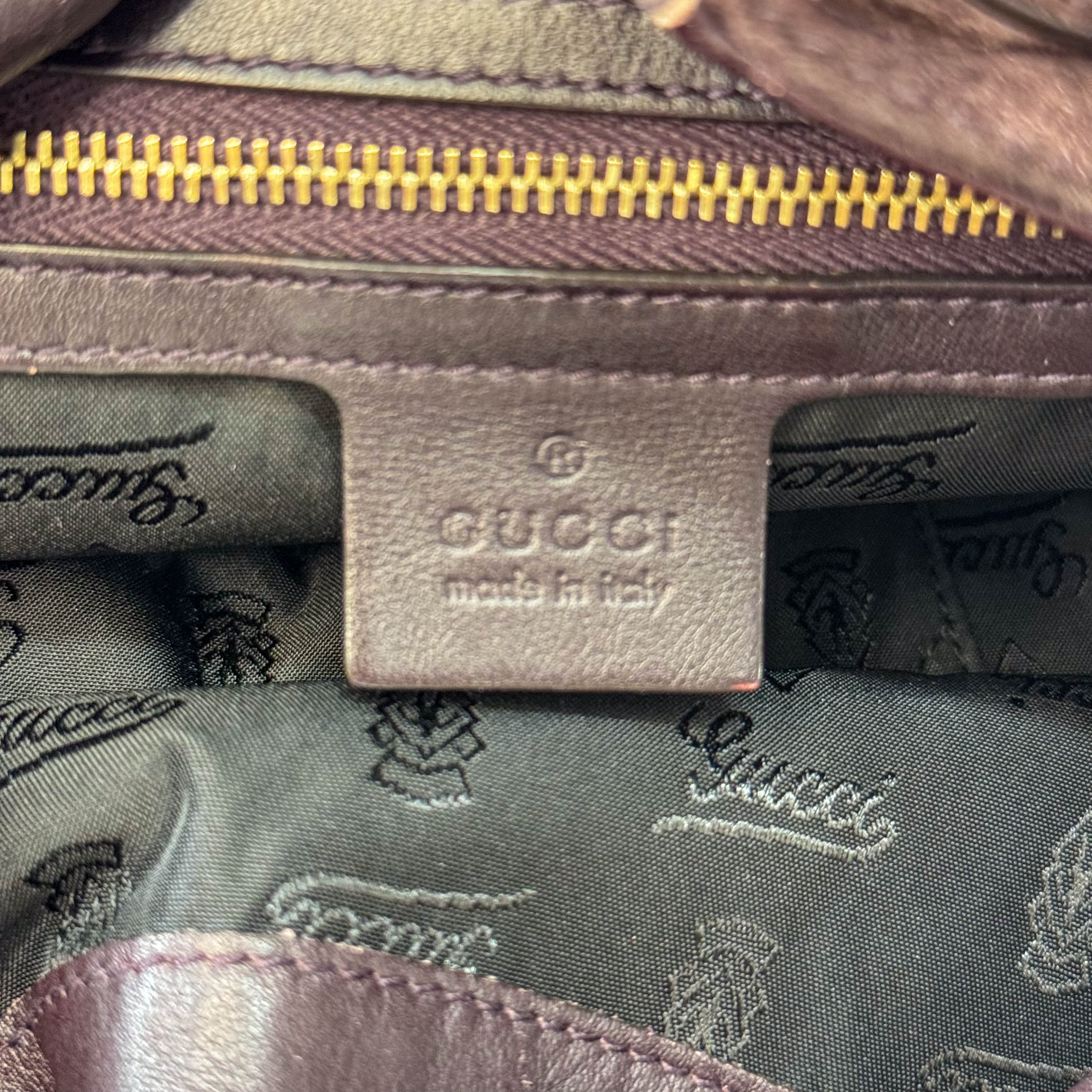 Hysteria Brown Suede Shoulder Bag