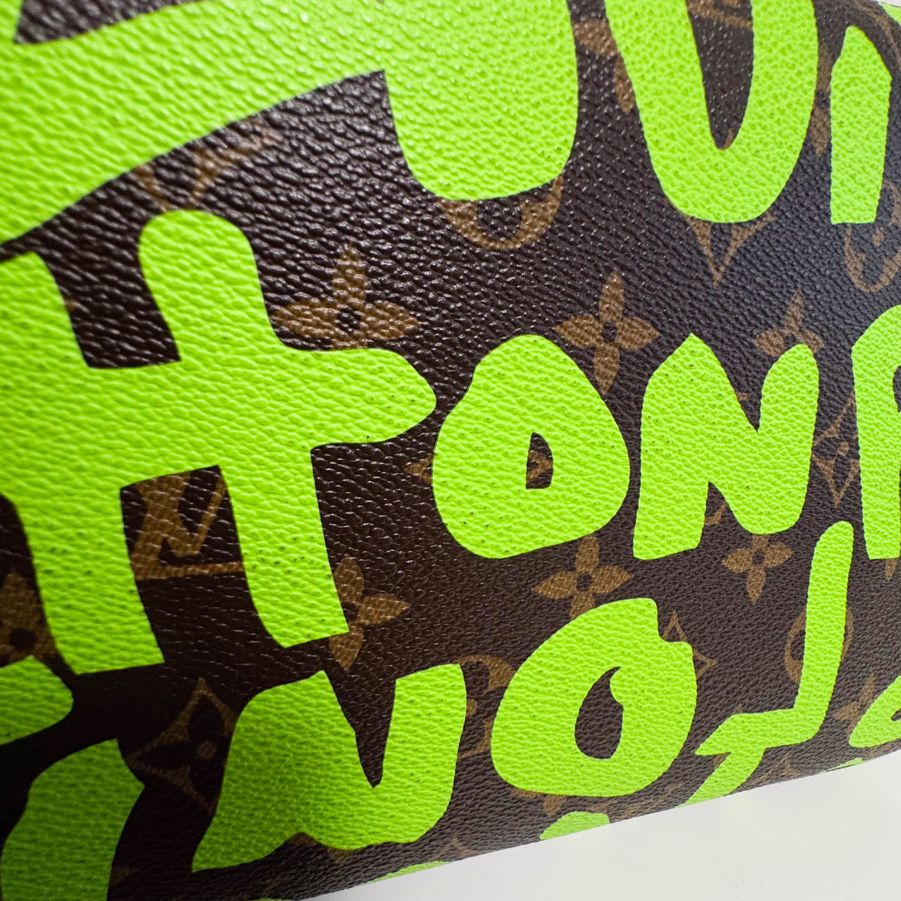 Louis Vuitton x Stephen Sprouse Monogram Graffiti Neverfull GM Green