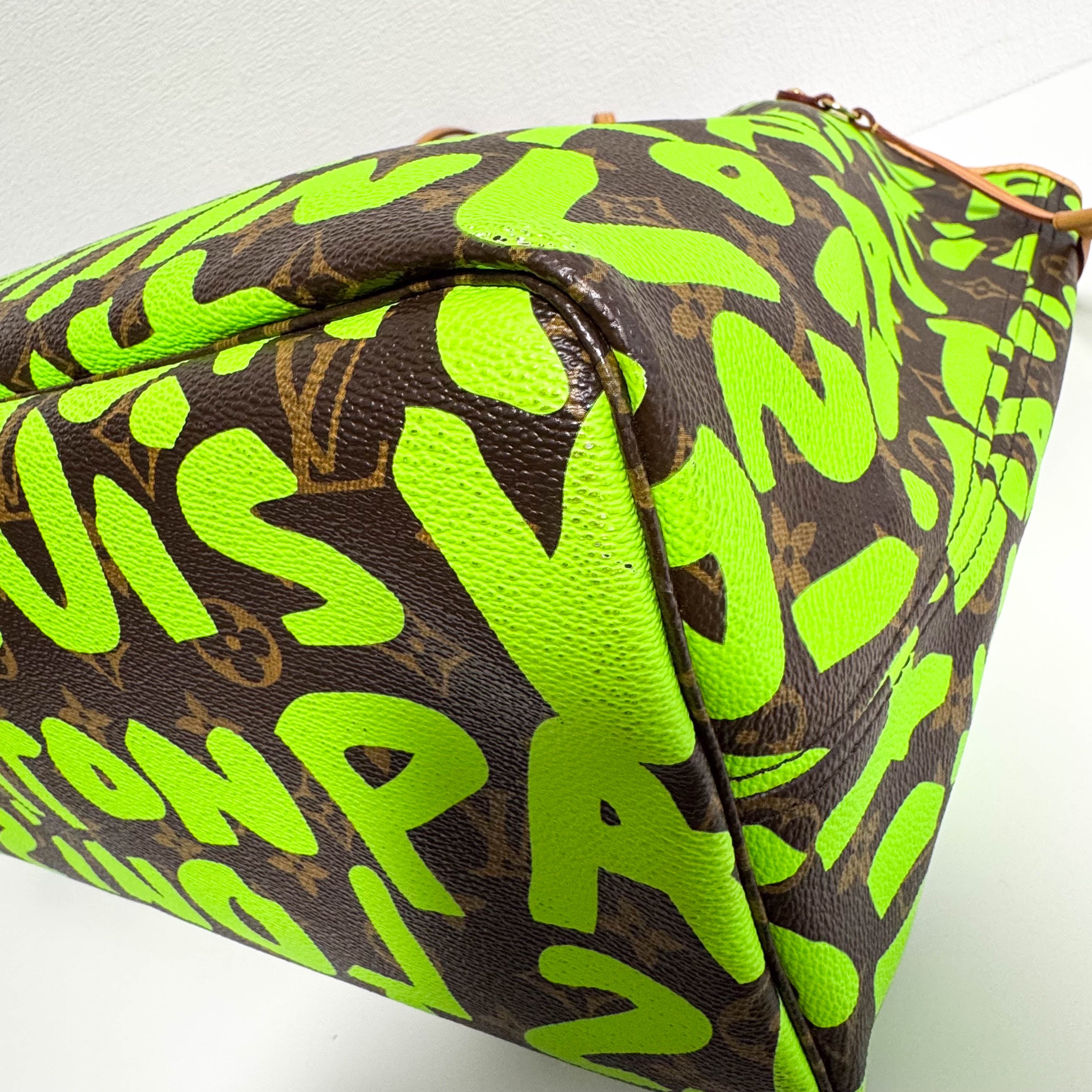 Louis Vuitton x Stephen Sprouse Monogram Graffiti Neverfull GM Green