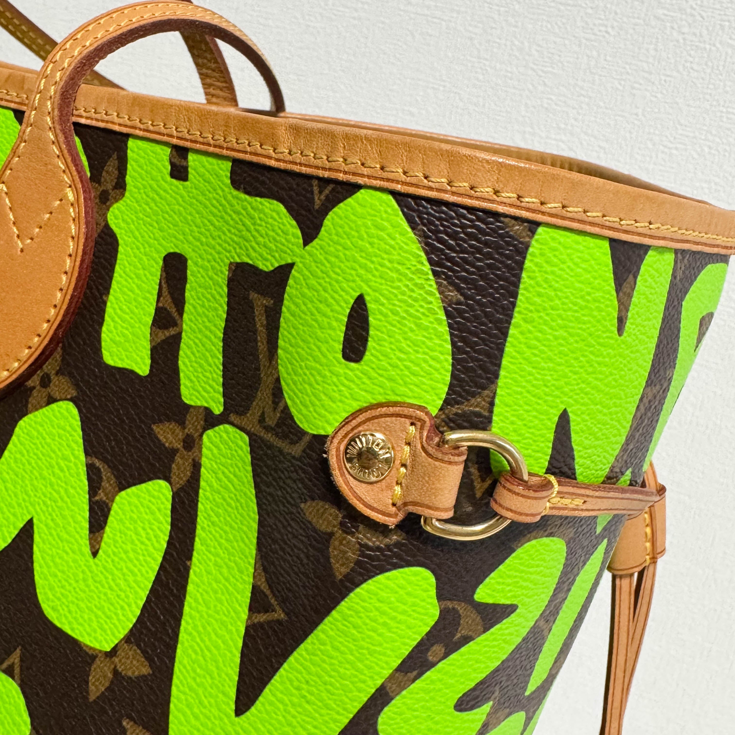 Louis Vuitton x Stephen Sprouse Monogram Graffiti Neverfull GM Green