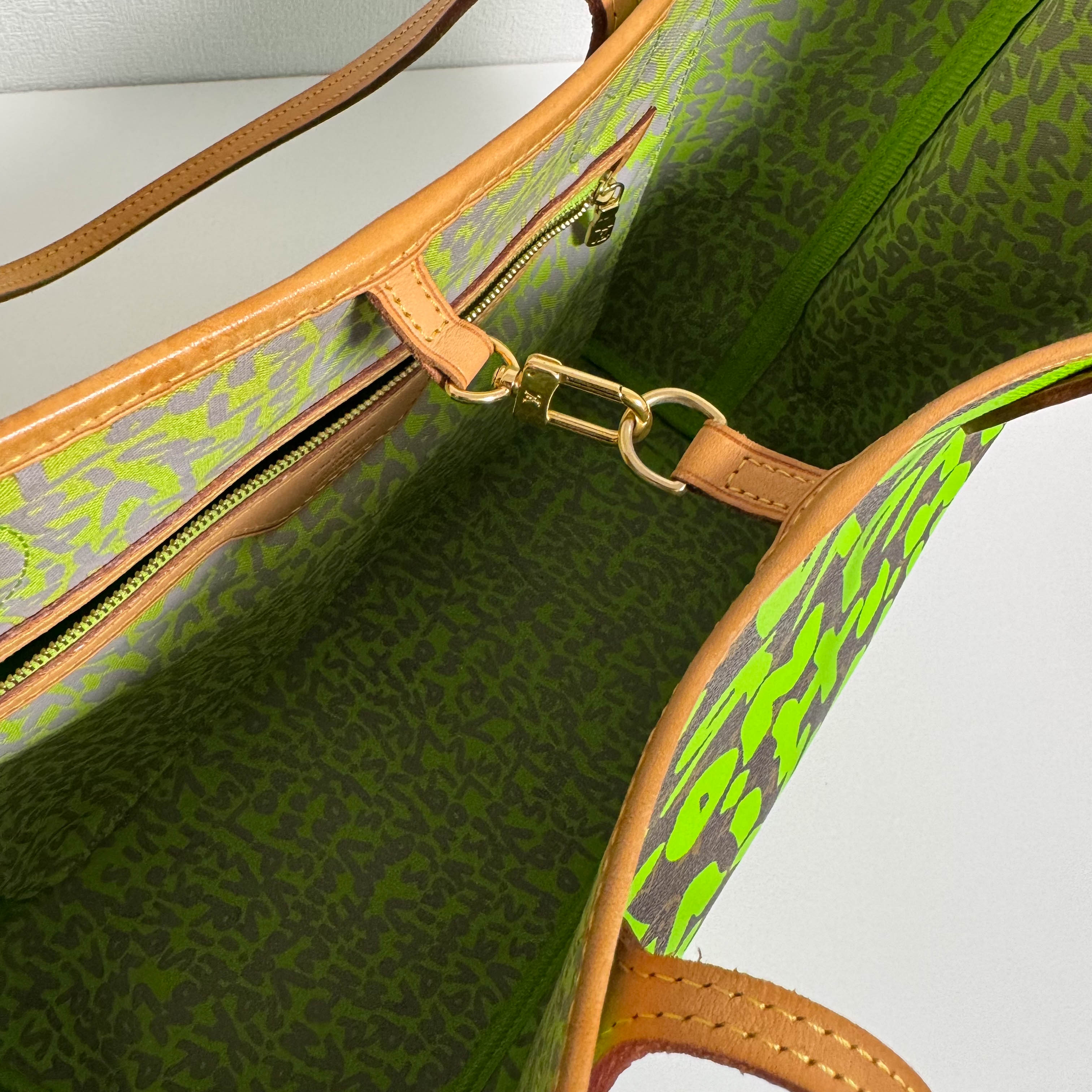 Louis Vuitton x Stephen Sprouse Monogram Graffiti Neverfull GM Green