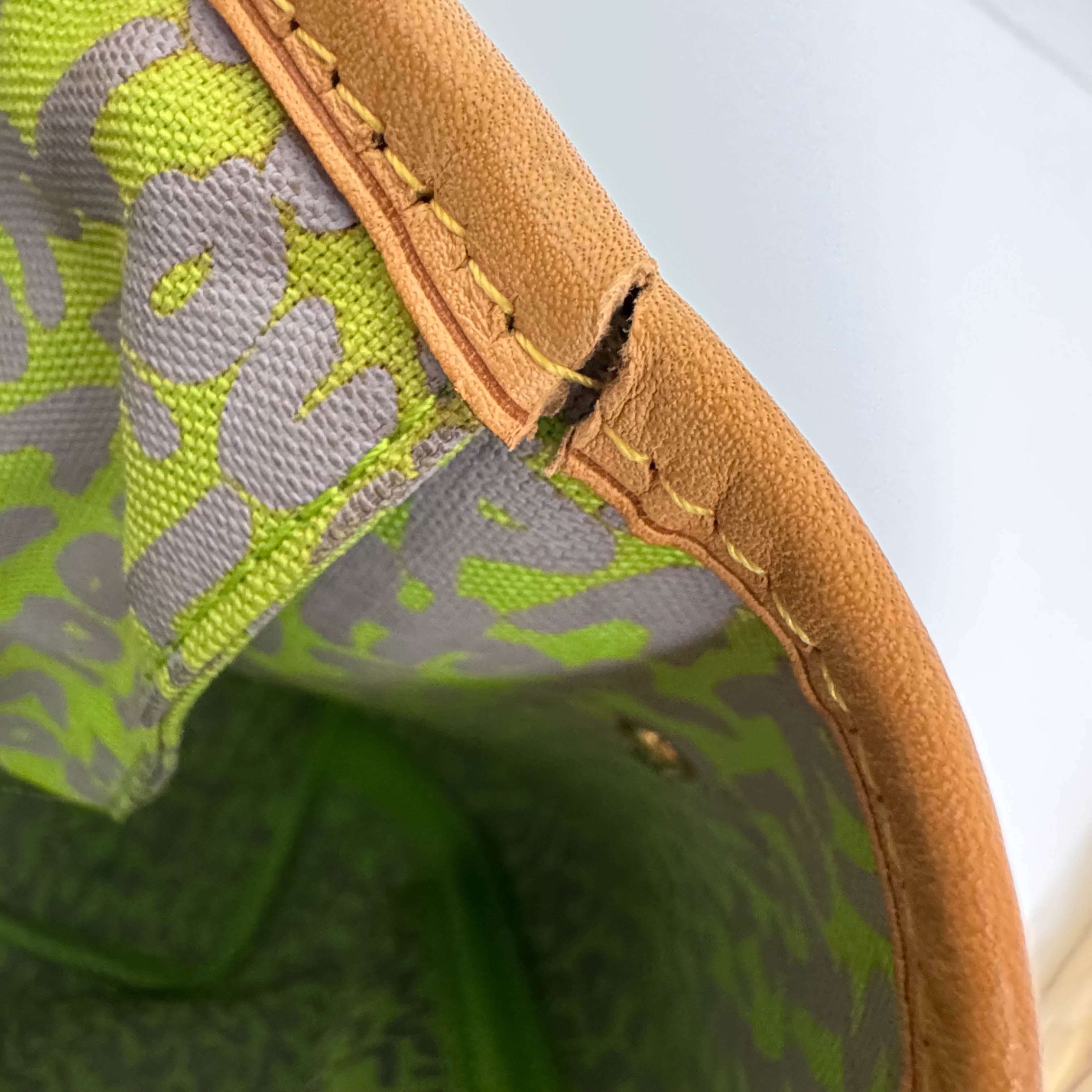 Louis Vuitton x Stephen Sprouse Monogram Graffiti Neverfull GM Green