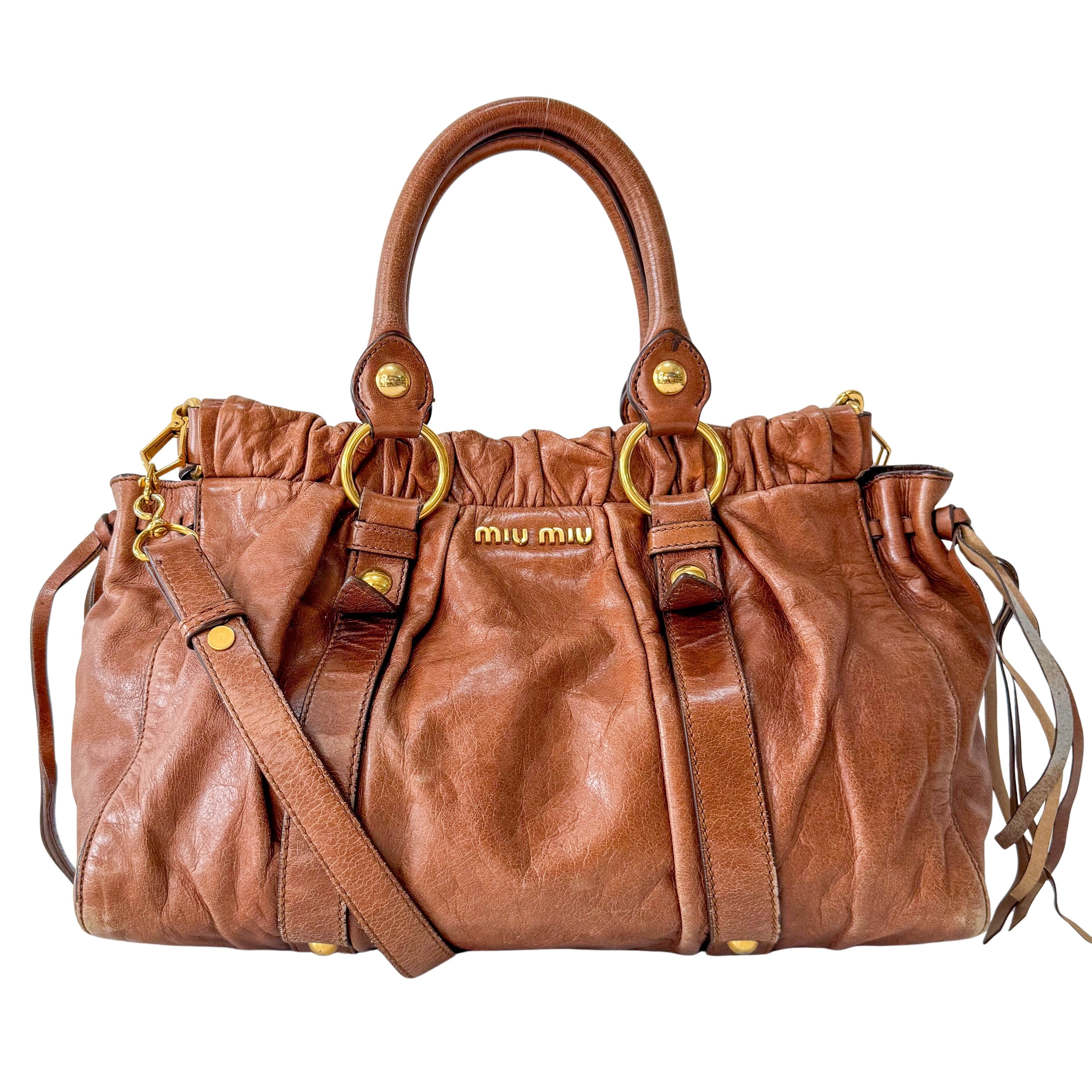 バッグ archive miu miu leather shoulder bag MIU MIU Archive Black Leather Shoulder Bag | eBay