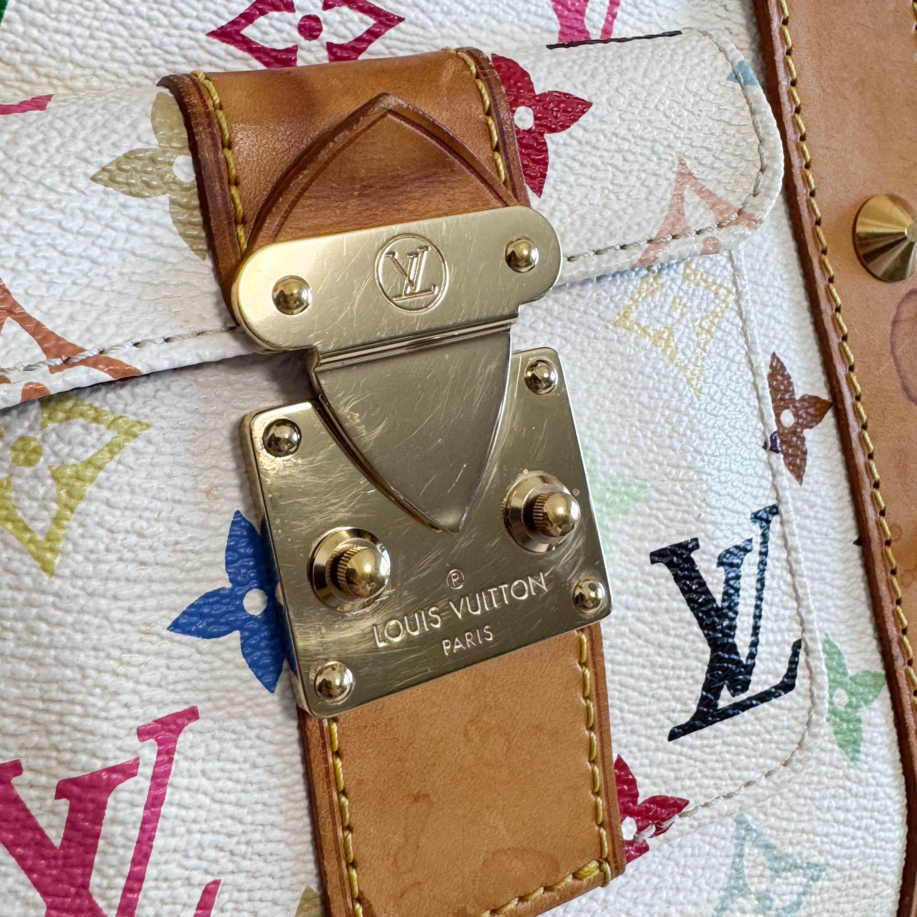 Louis Vuitton x Takashi Murakami Monogram Multicolour Keepall 45