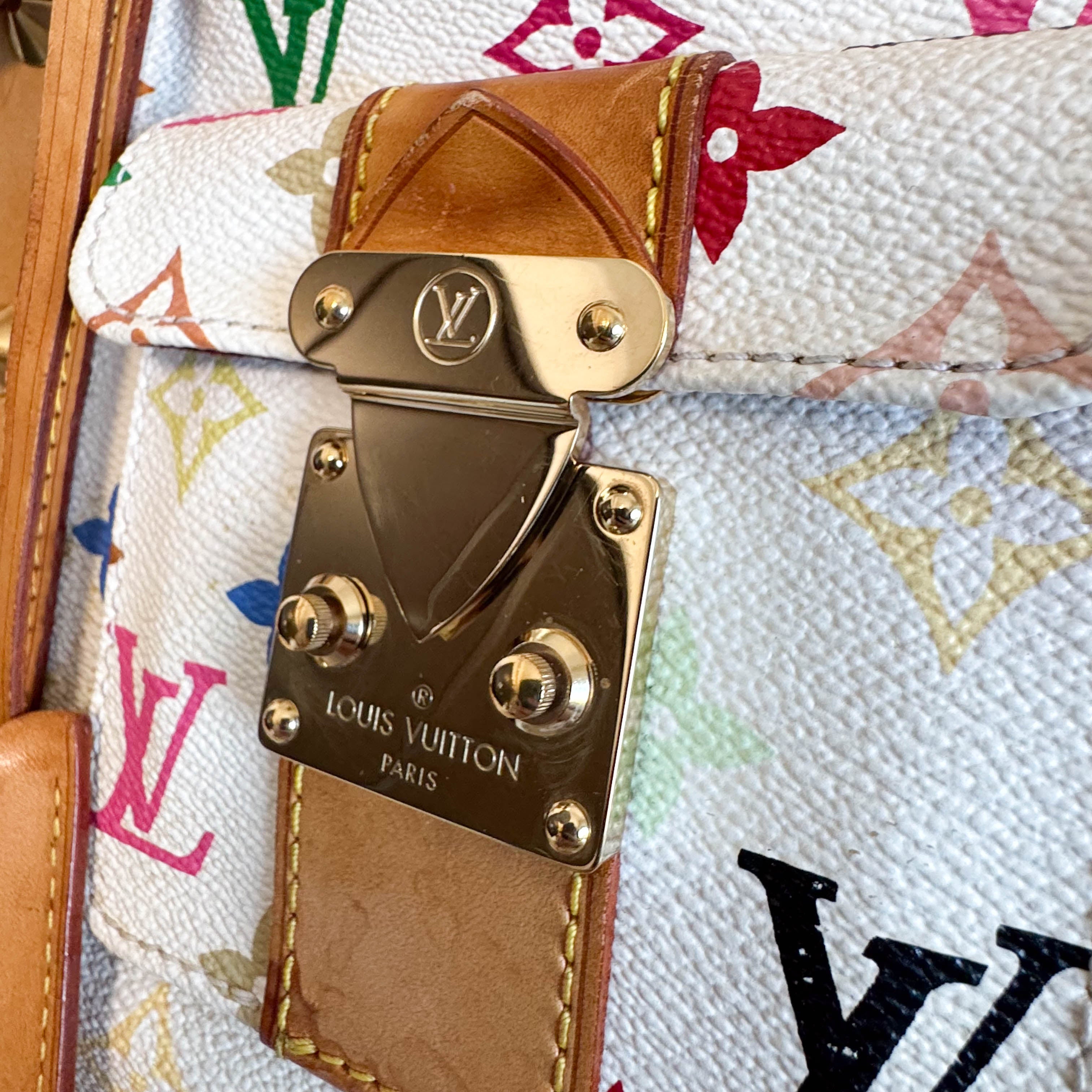 Louis Vuitton x Takashi Murakami Monogram Multicolour Keepall 45