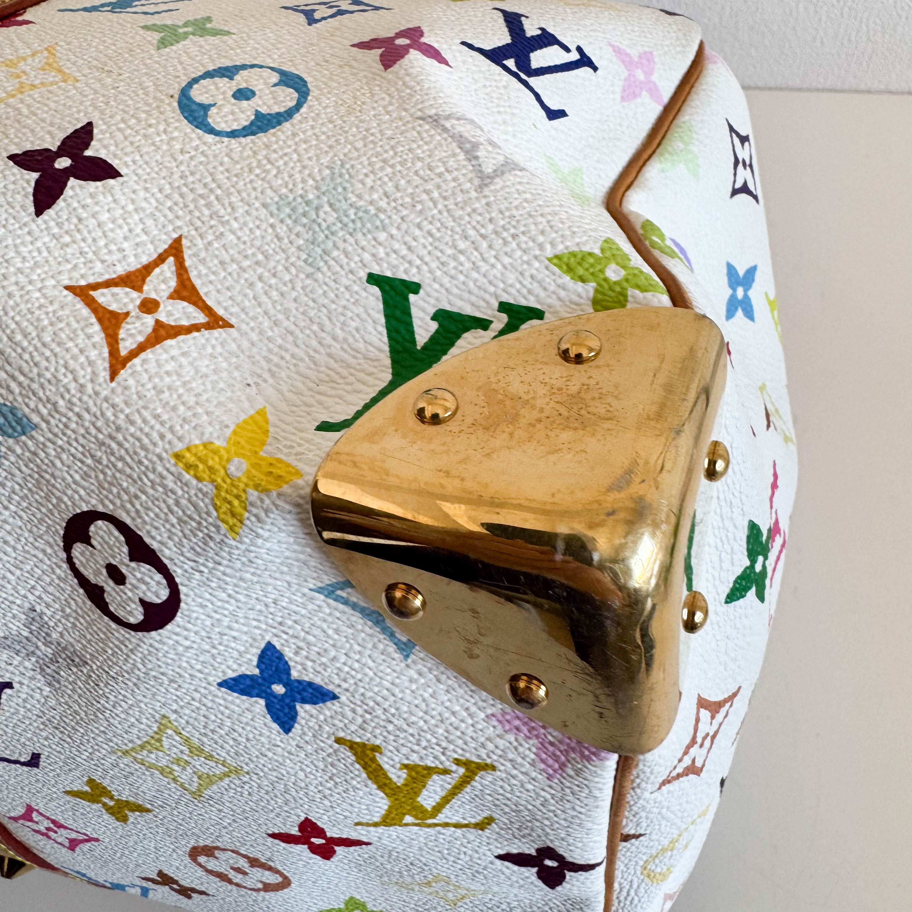 Louis Vuitton x Takashi Murakami Monogram Multicolour Keepall 45