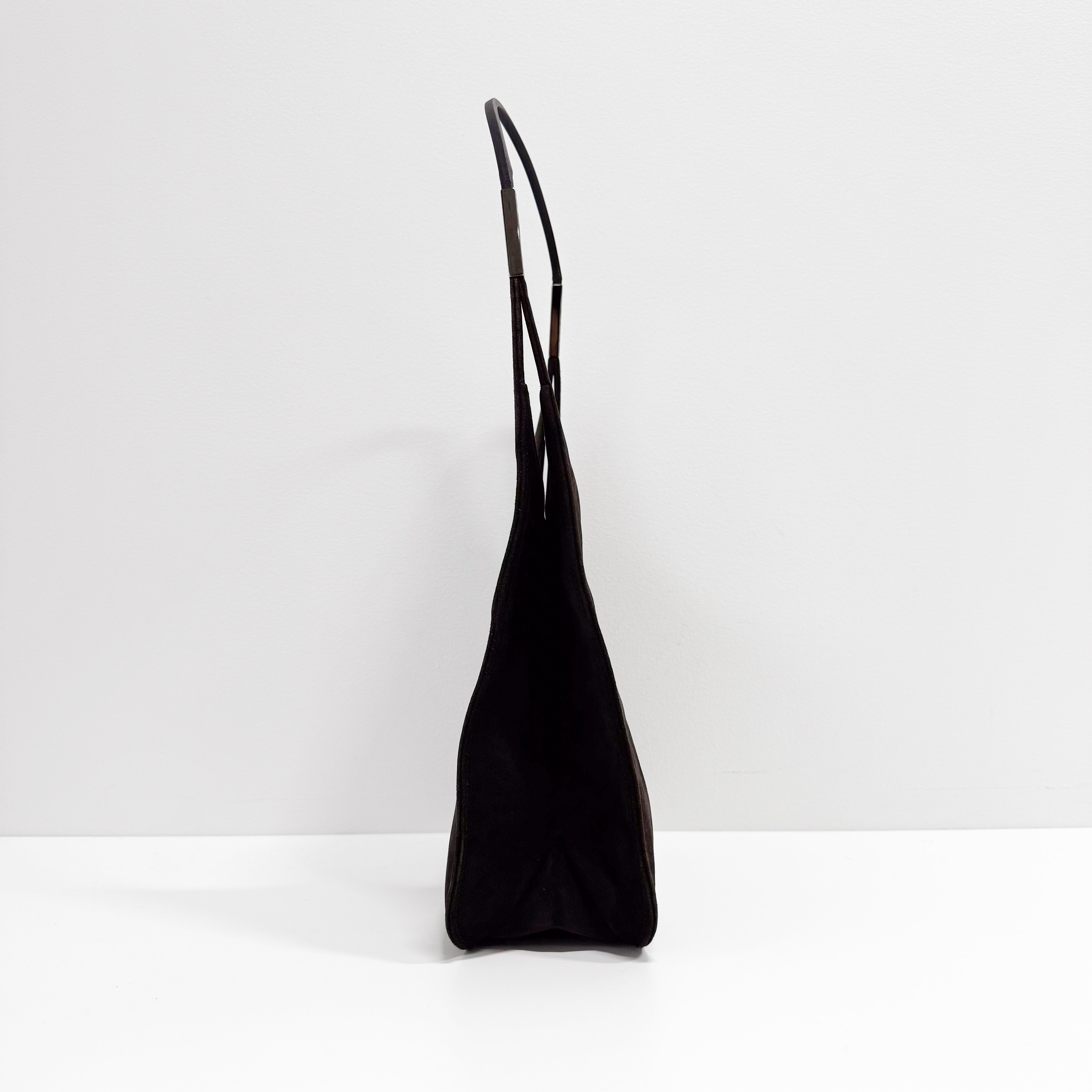 Suede Brown Hobo Shoulder Bag