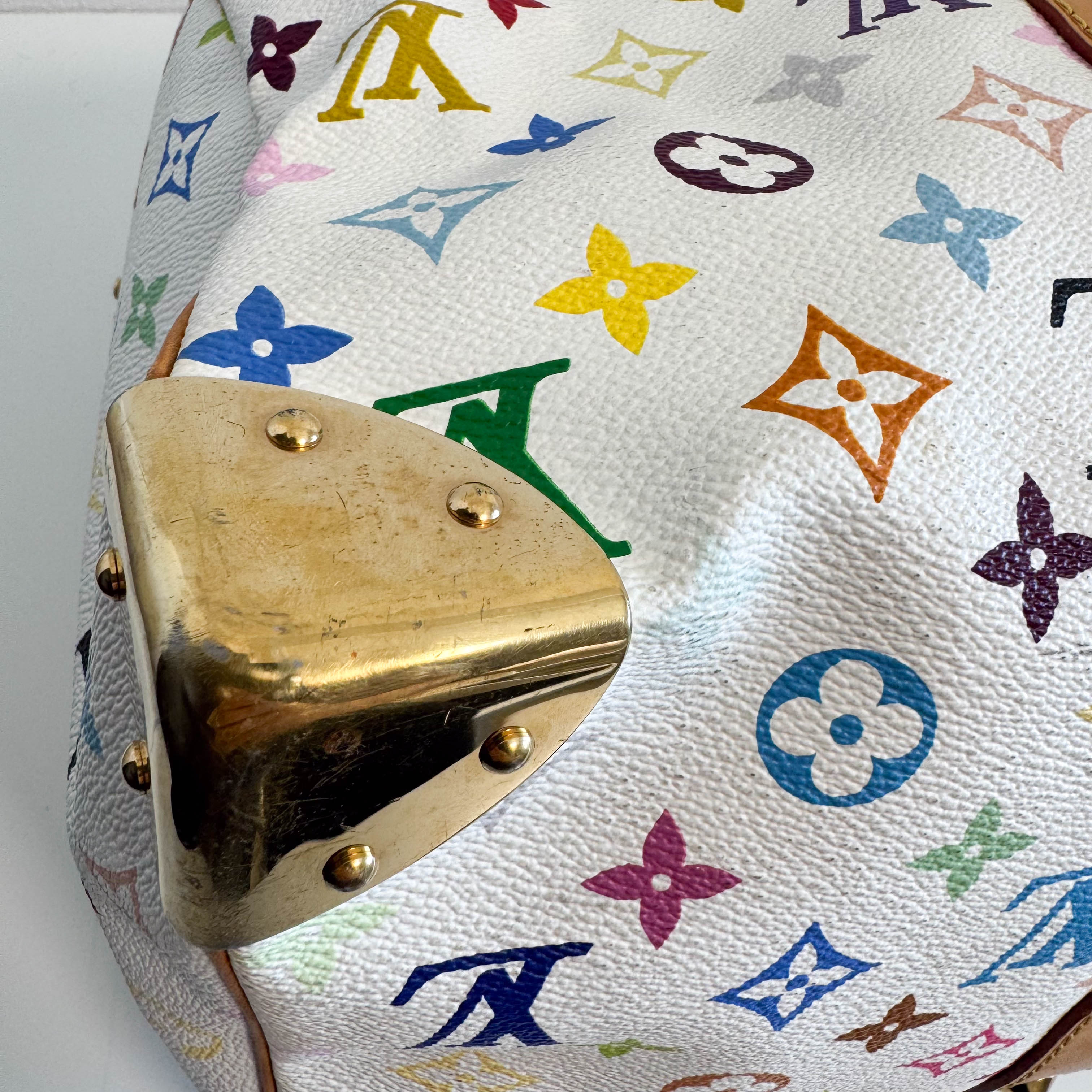 Louis Vuitton x Takashi Murakami Monogram Multicolour Keepall 45