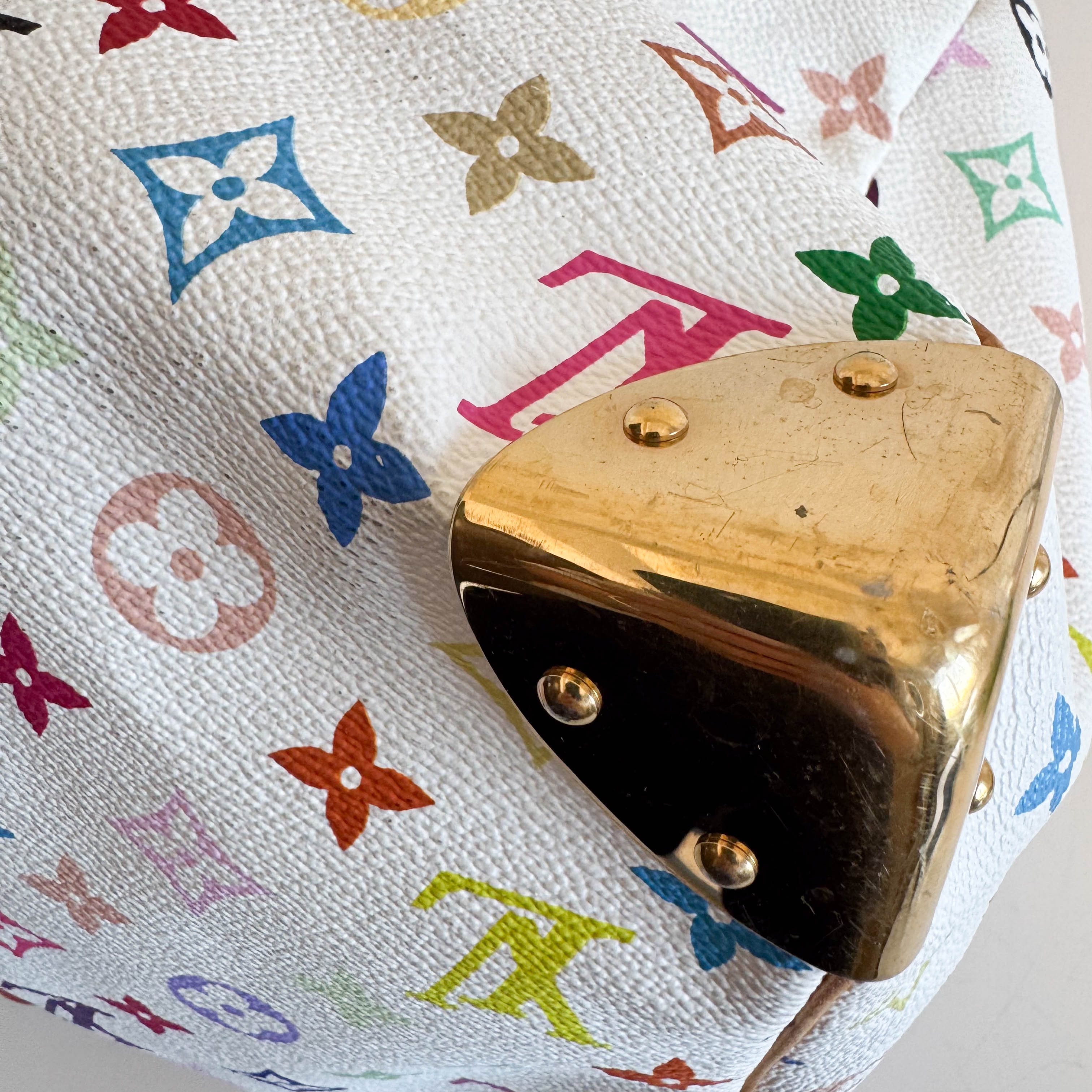 Louis Vuitton x Takashi Murakami Monogram Multicolour Keepall 45