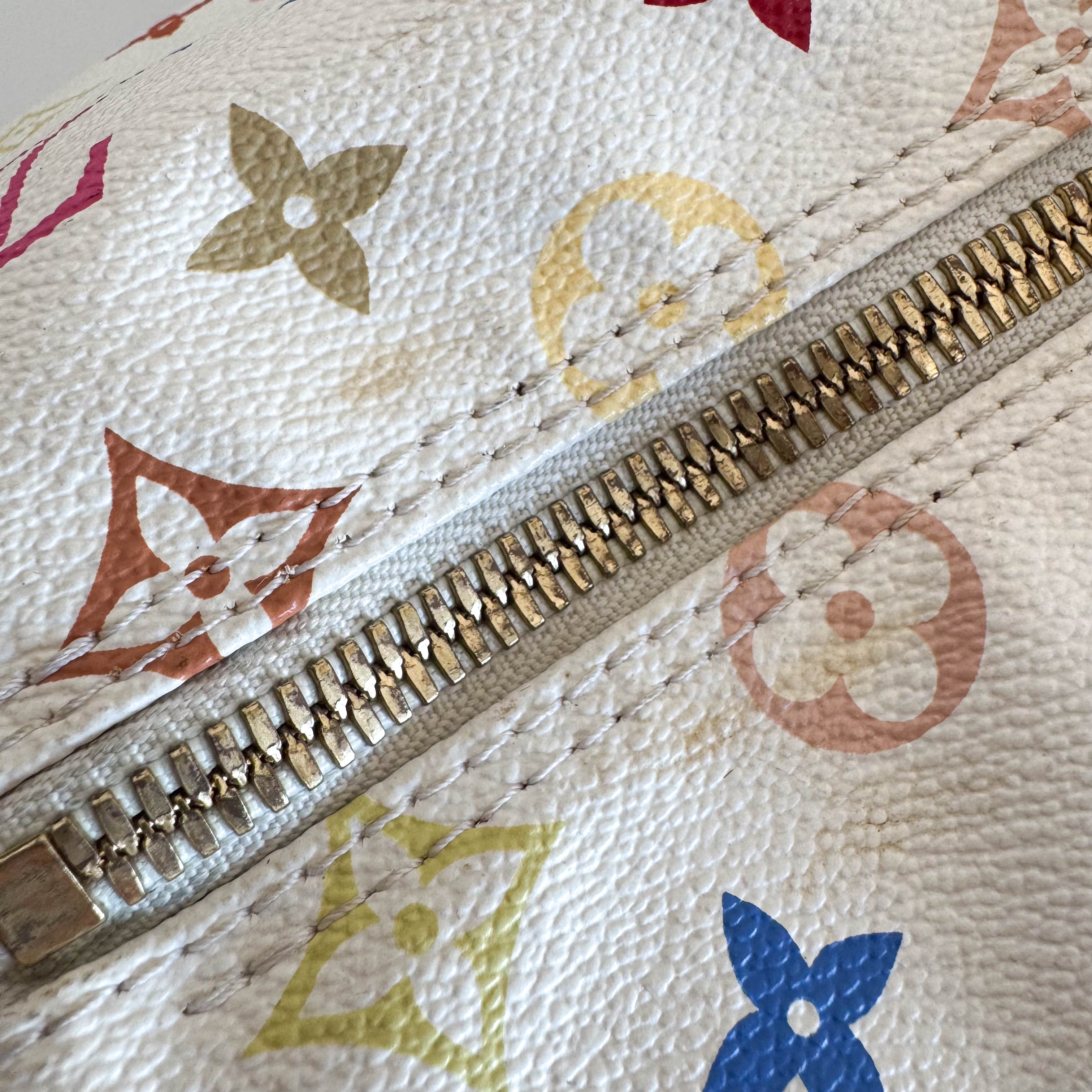 Louis Vuitton x Takashi Murakami Monogram Multicolour Keepall 45