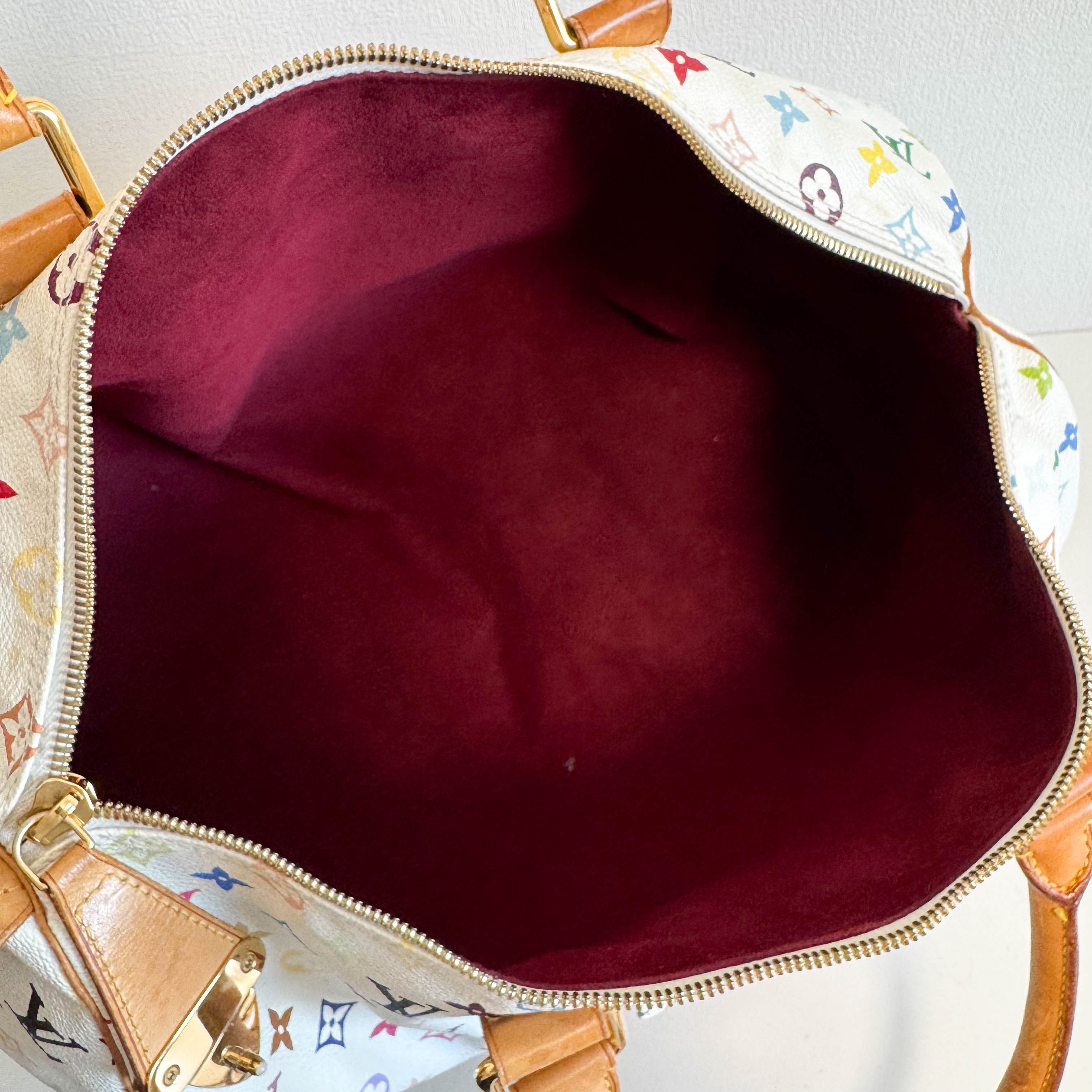 Louis Vuitton x Takashi Murakami Monogram Multicolour Keepall 45