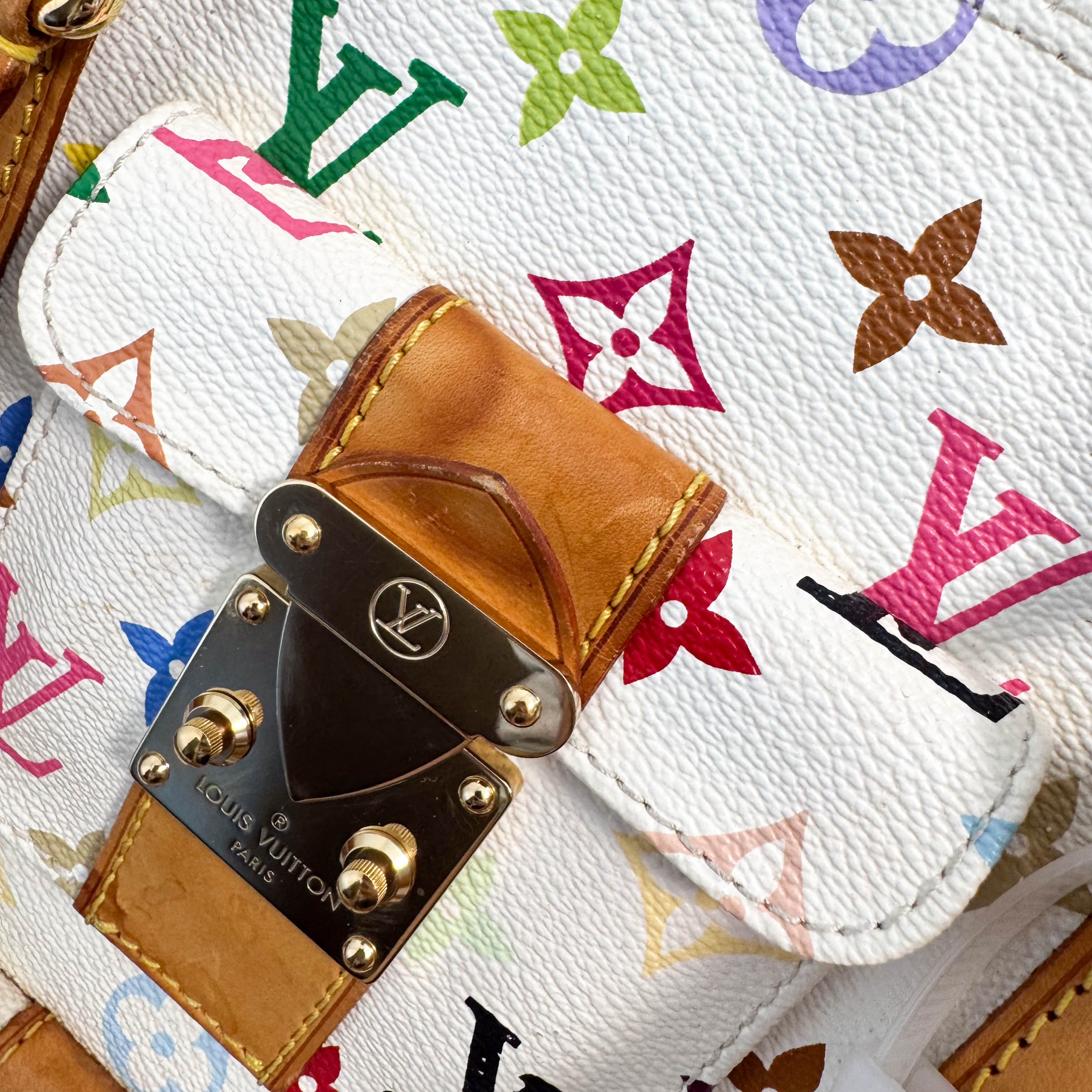 Louis Vuitton x Takashi Murakami Monogram Multicolour Keepall 45
