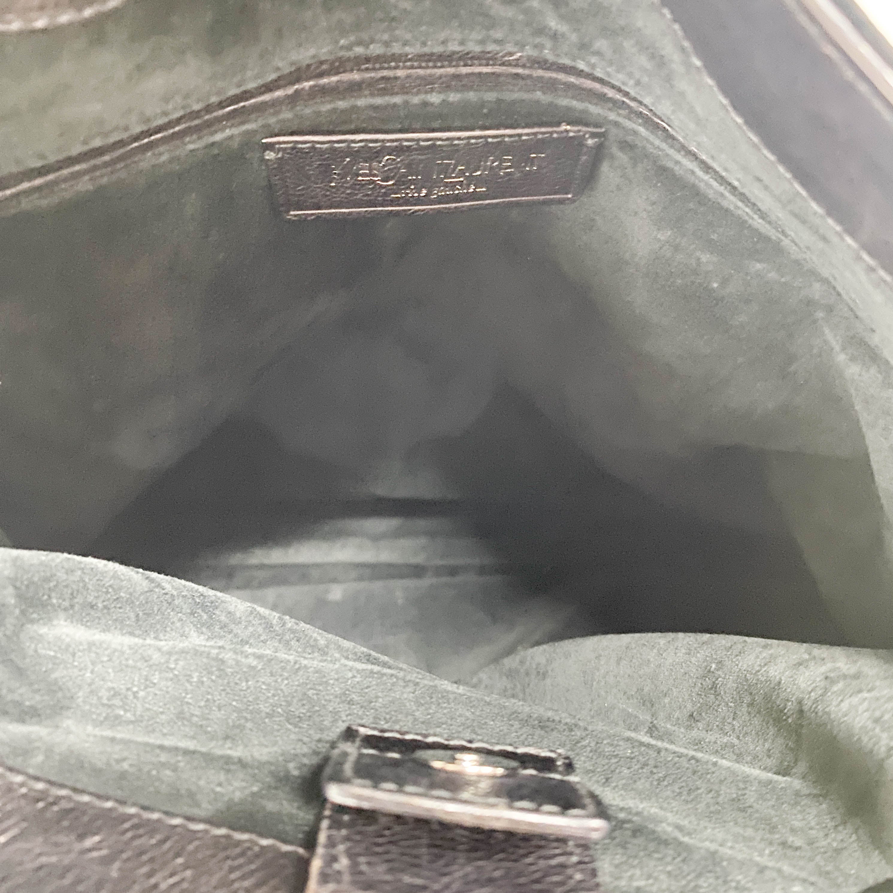 Mombasa Black Suede Shoulder Bag