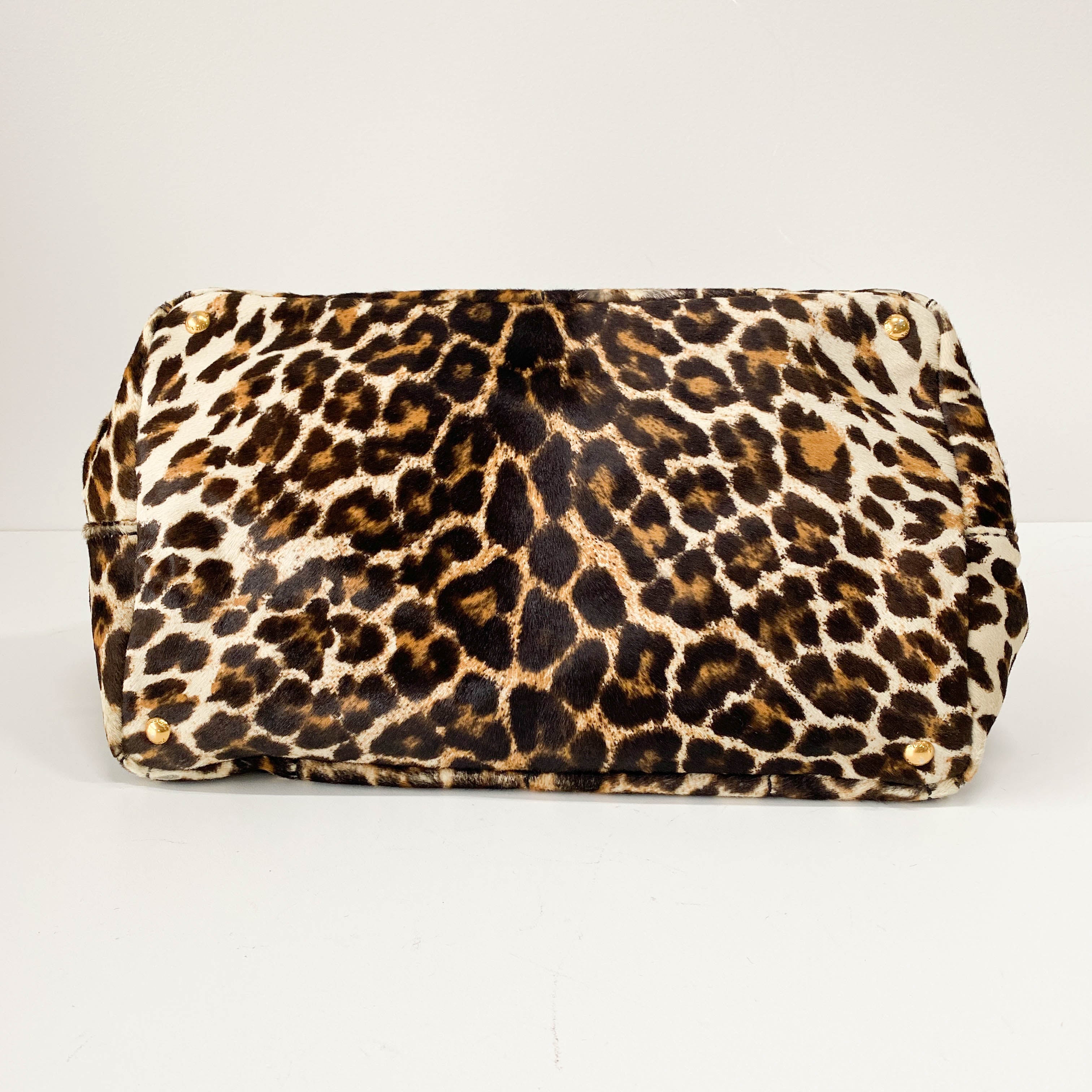 Canapa Leopard Pony Hair Tote Bag