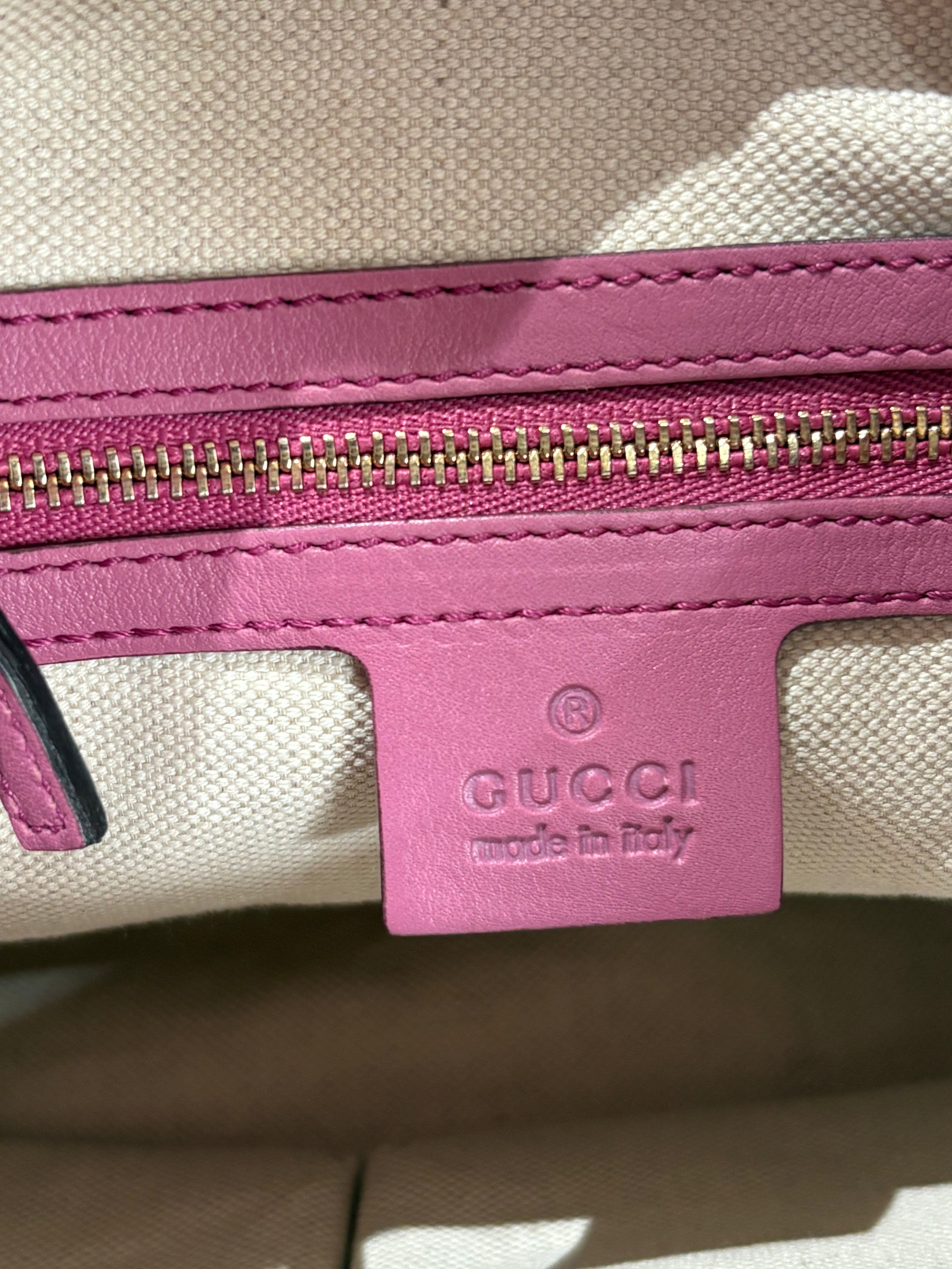 1961 Jackie Pink Leather Hobo Shoulder Bag