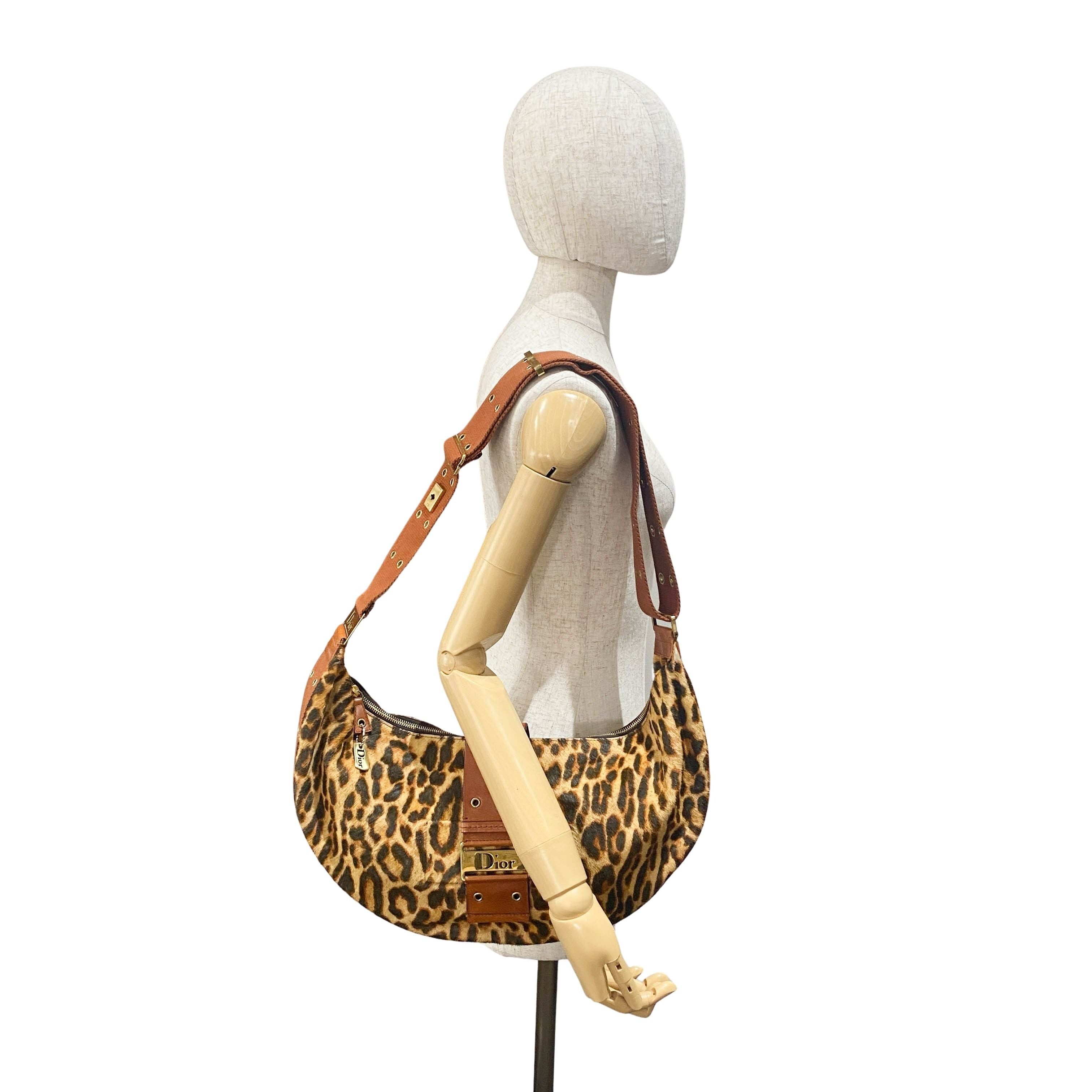 Yellow Pony Hair Shoulder Bag