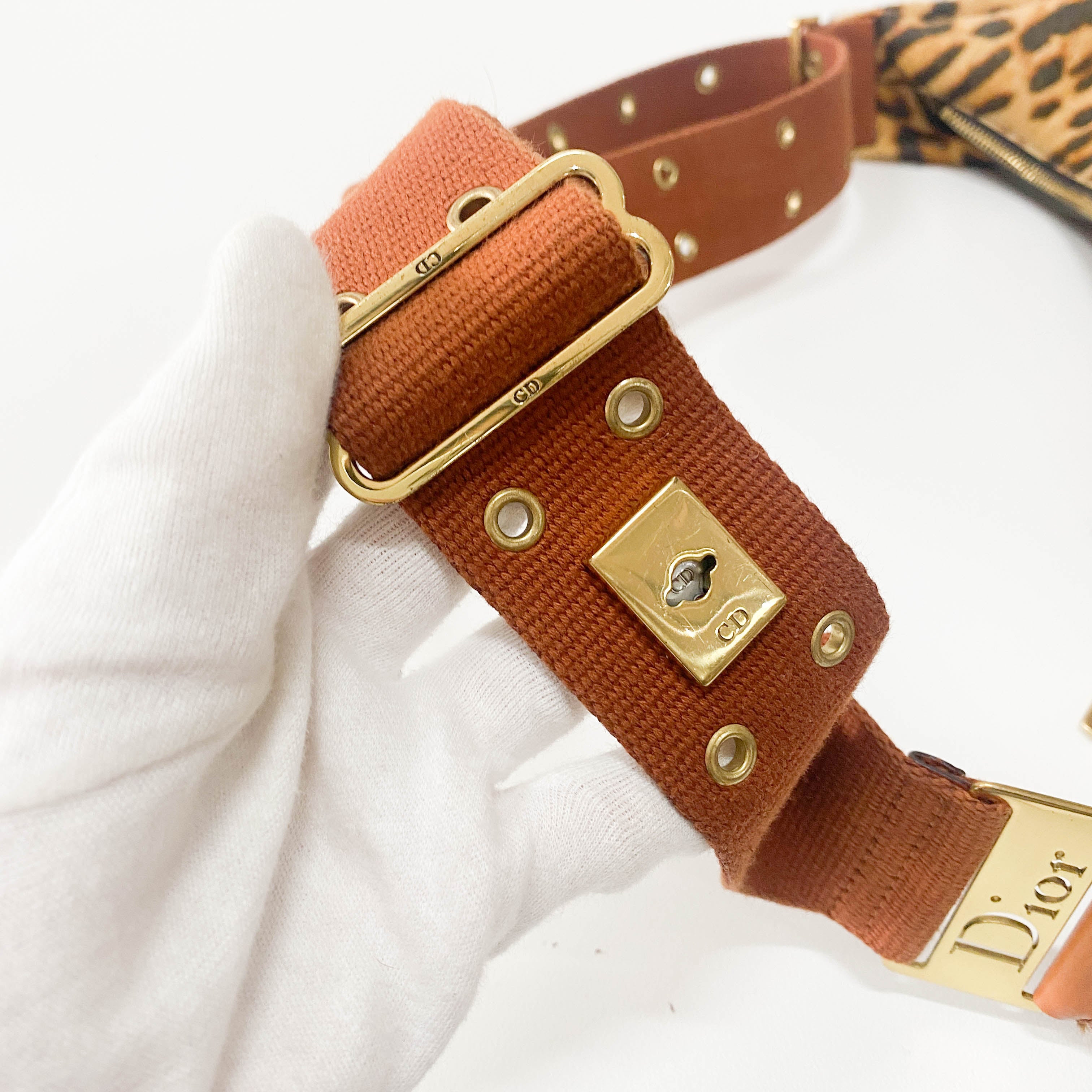 Yellow Pony Hair Shoulder Bag