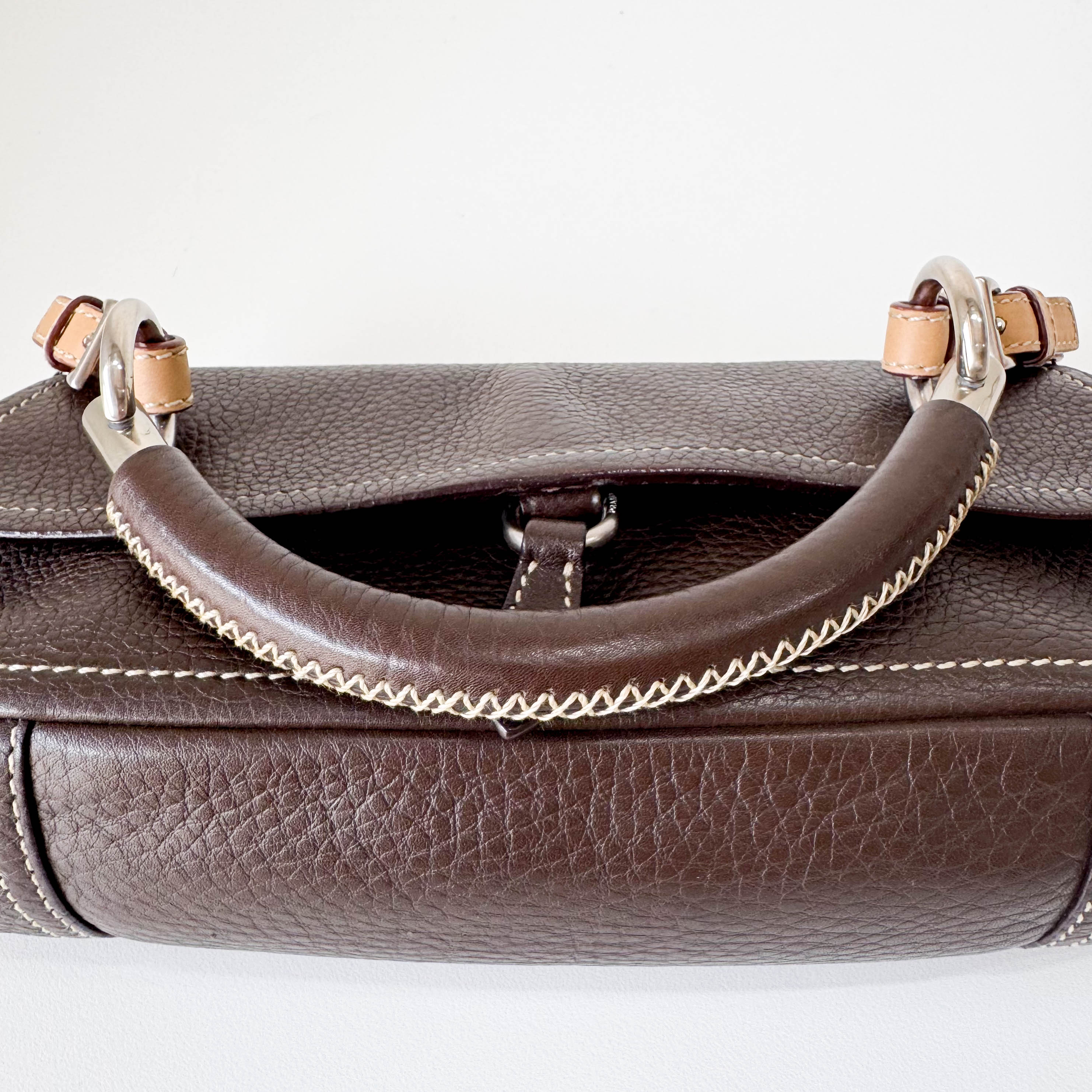 Leather Brown Shoulder Bag