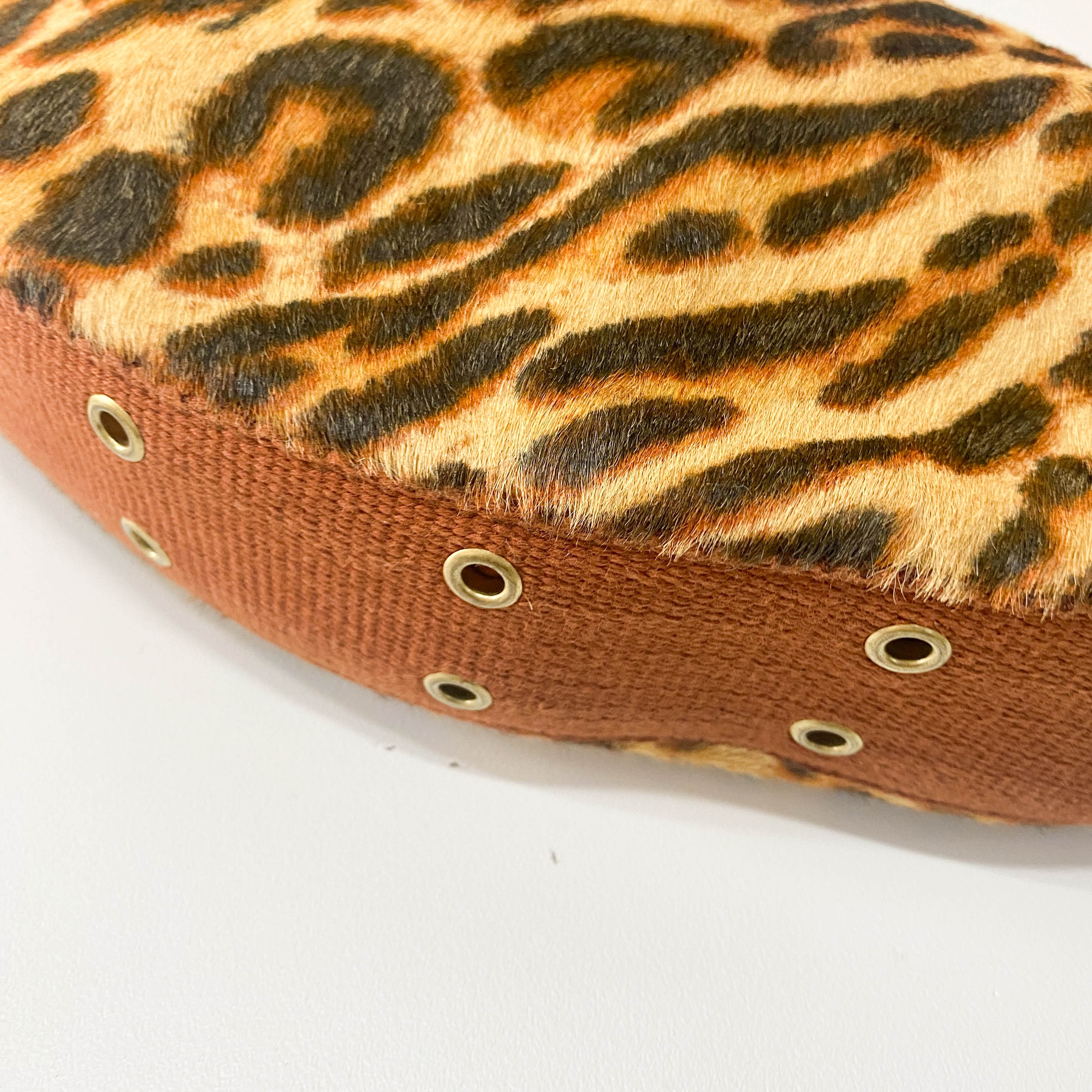 Yellow Pony Hair Shoulder Bag