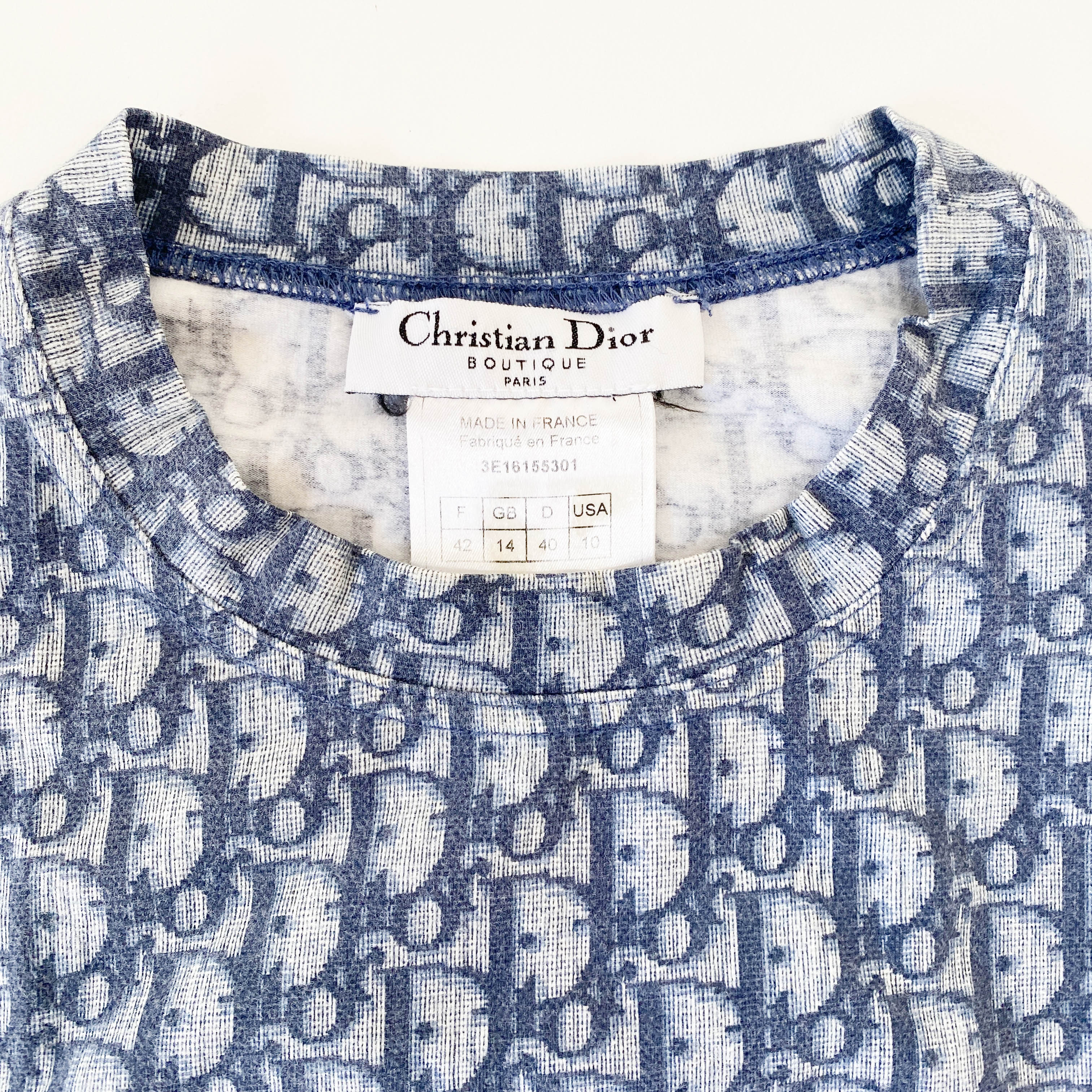 Trotter J'Adore Dior Tank Top Blue