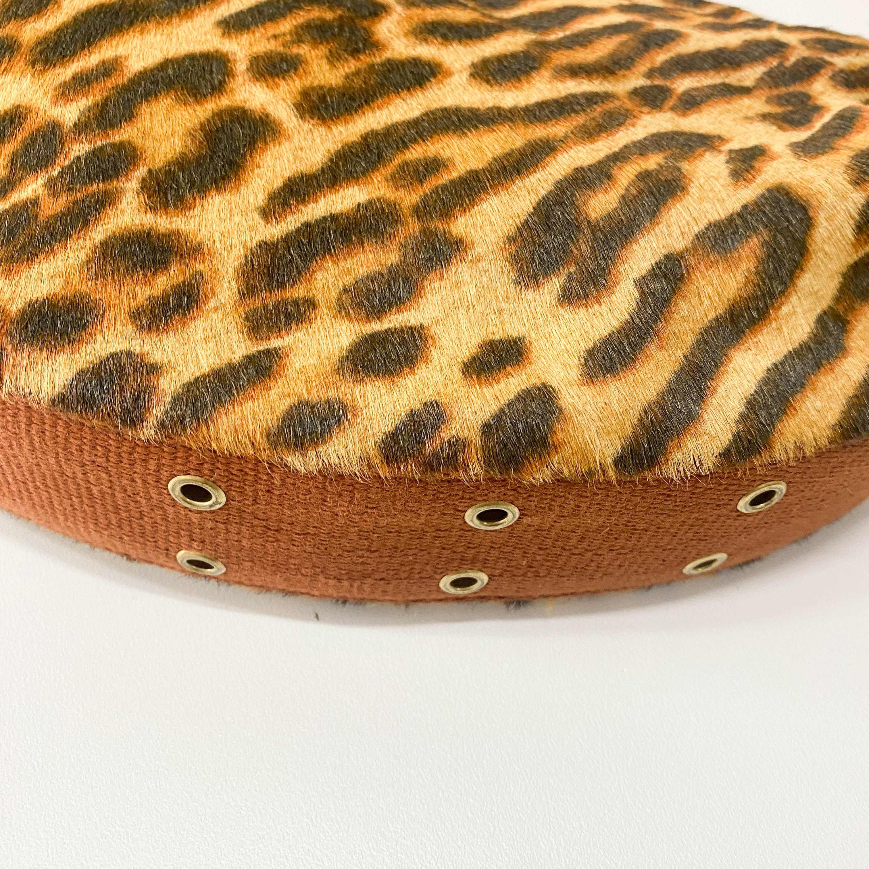 Yellow Pony Hair Shoulder Bag