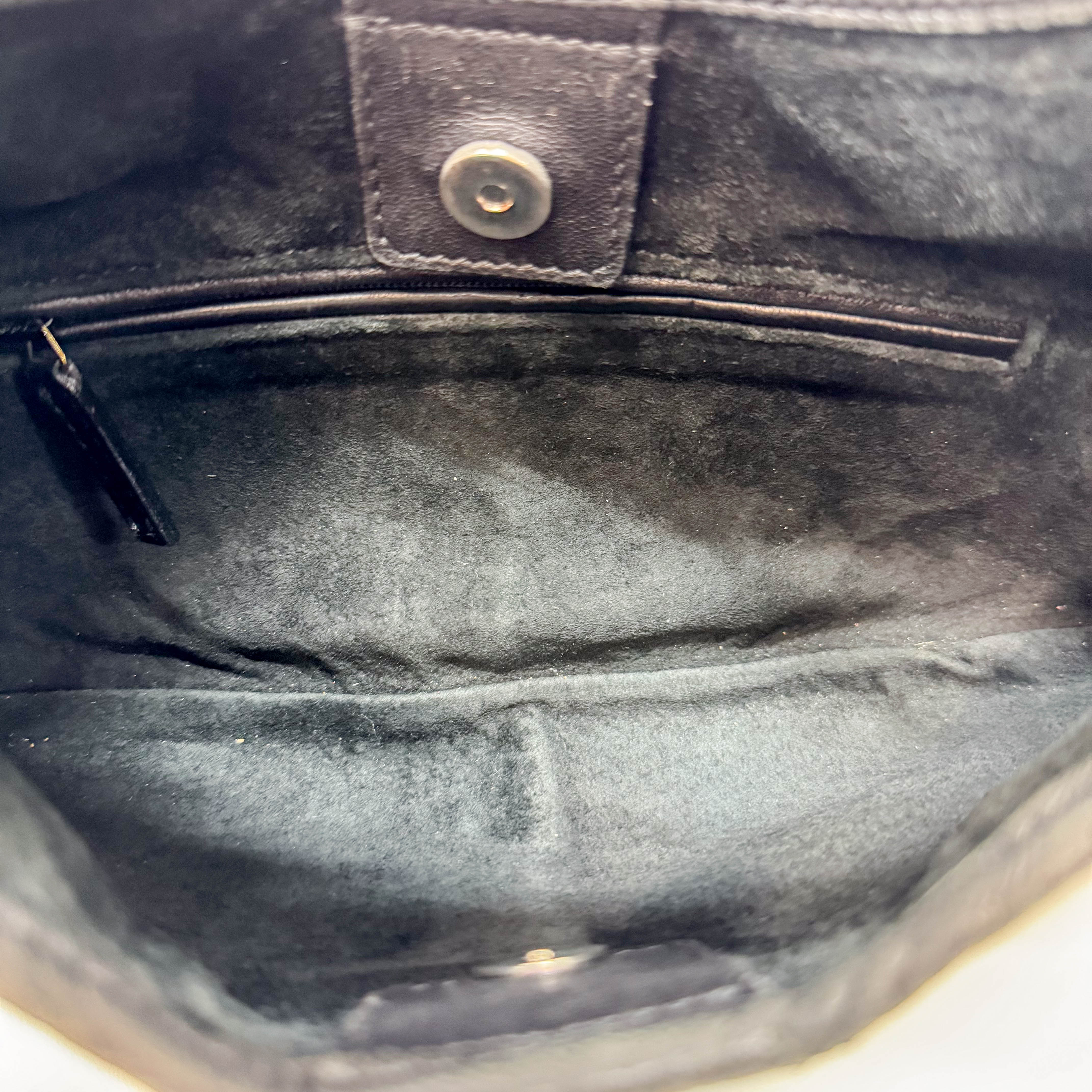 Mini Mombasa Black Leather Hand Bag