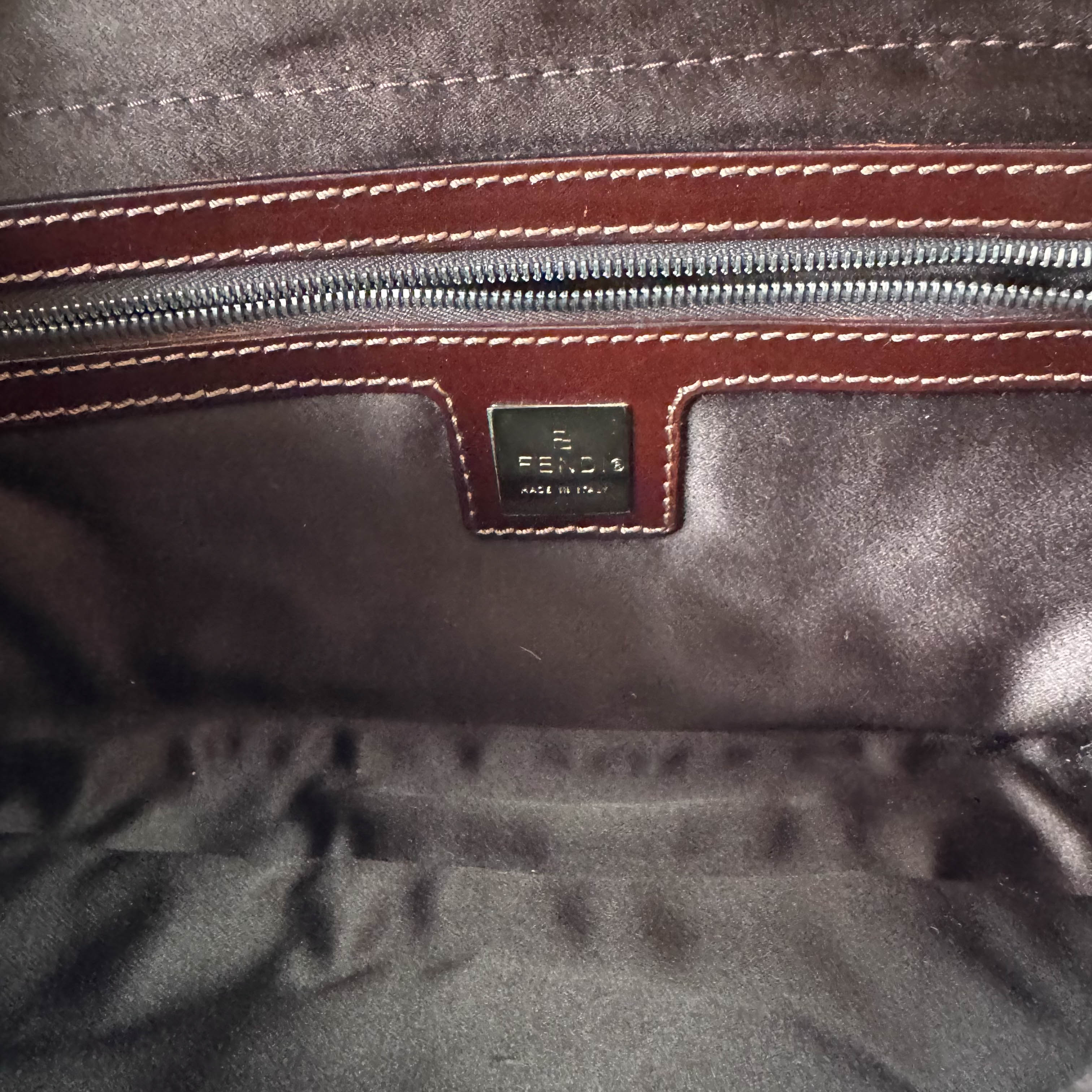 Baguette Bronze Beaded Shoulder Bag