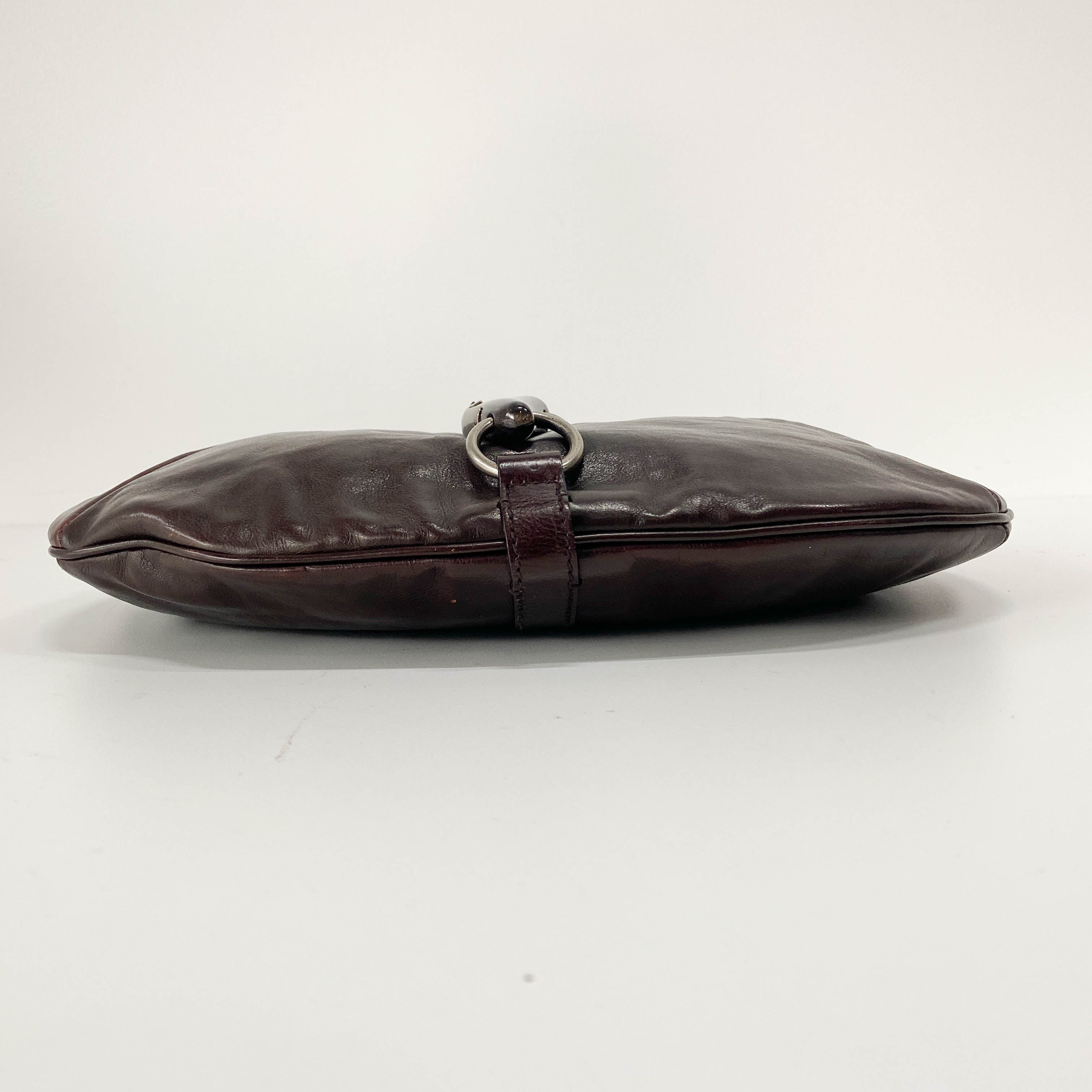 Mombassa Brown Leather Strap Shoulder Bag
